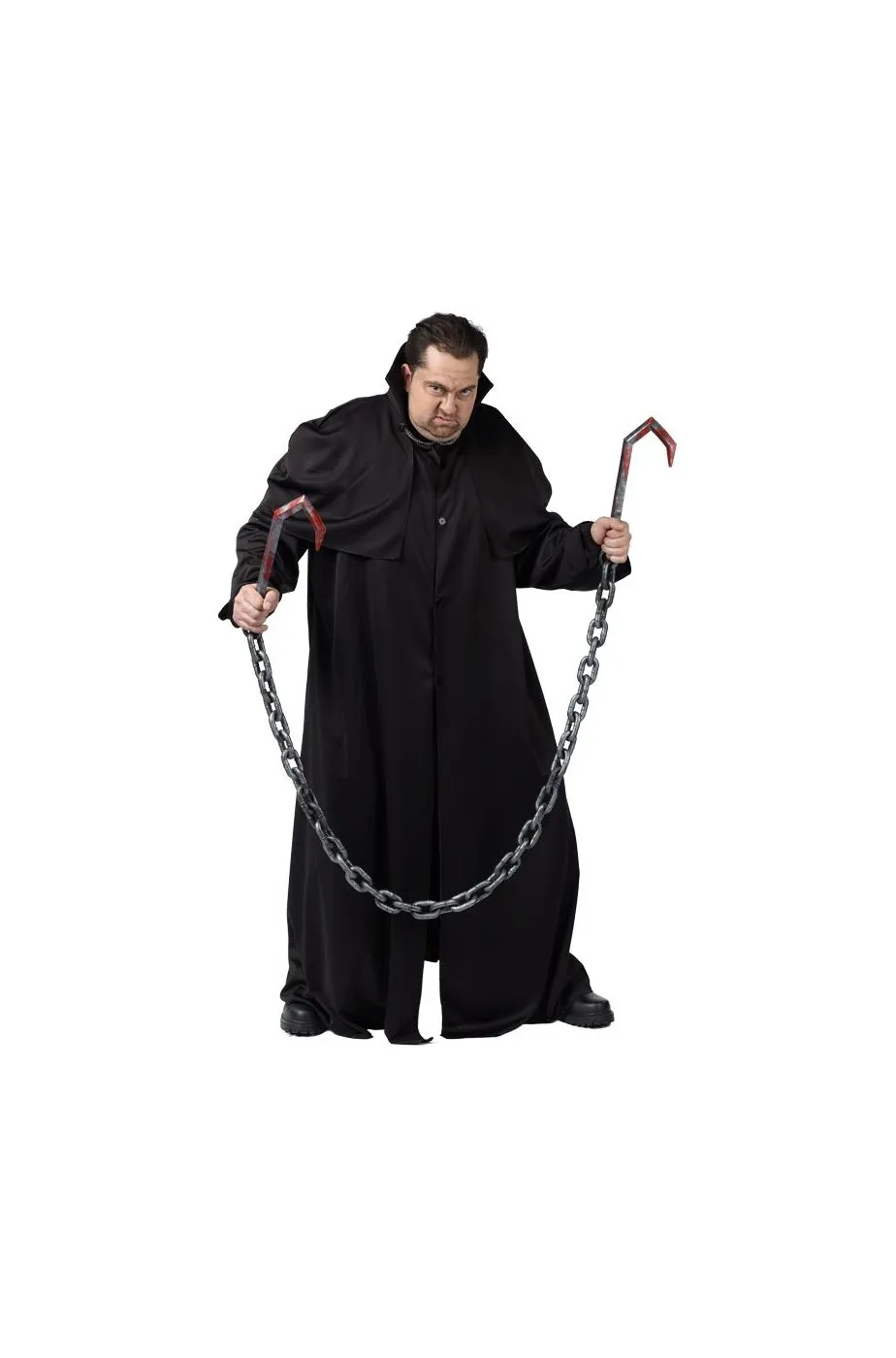 Catena finta di plastica lunga e grande con uncini da allestimento Halloween