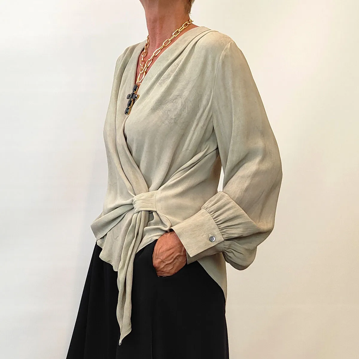 Collection Privèe – Camicia Marmorizzata Sabbia