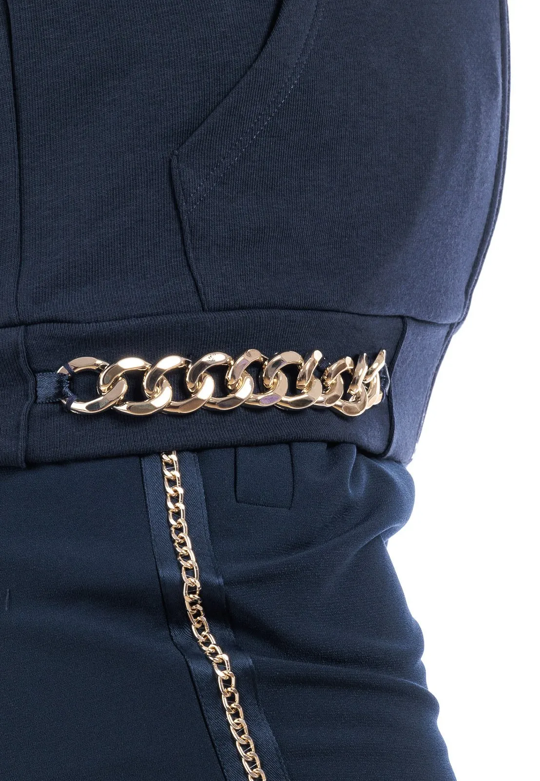 CON CAPPUCCIO - Felpa con zip