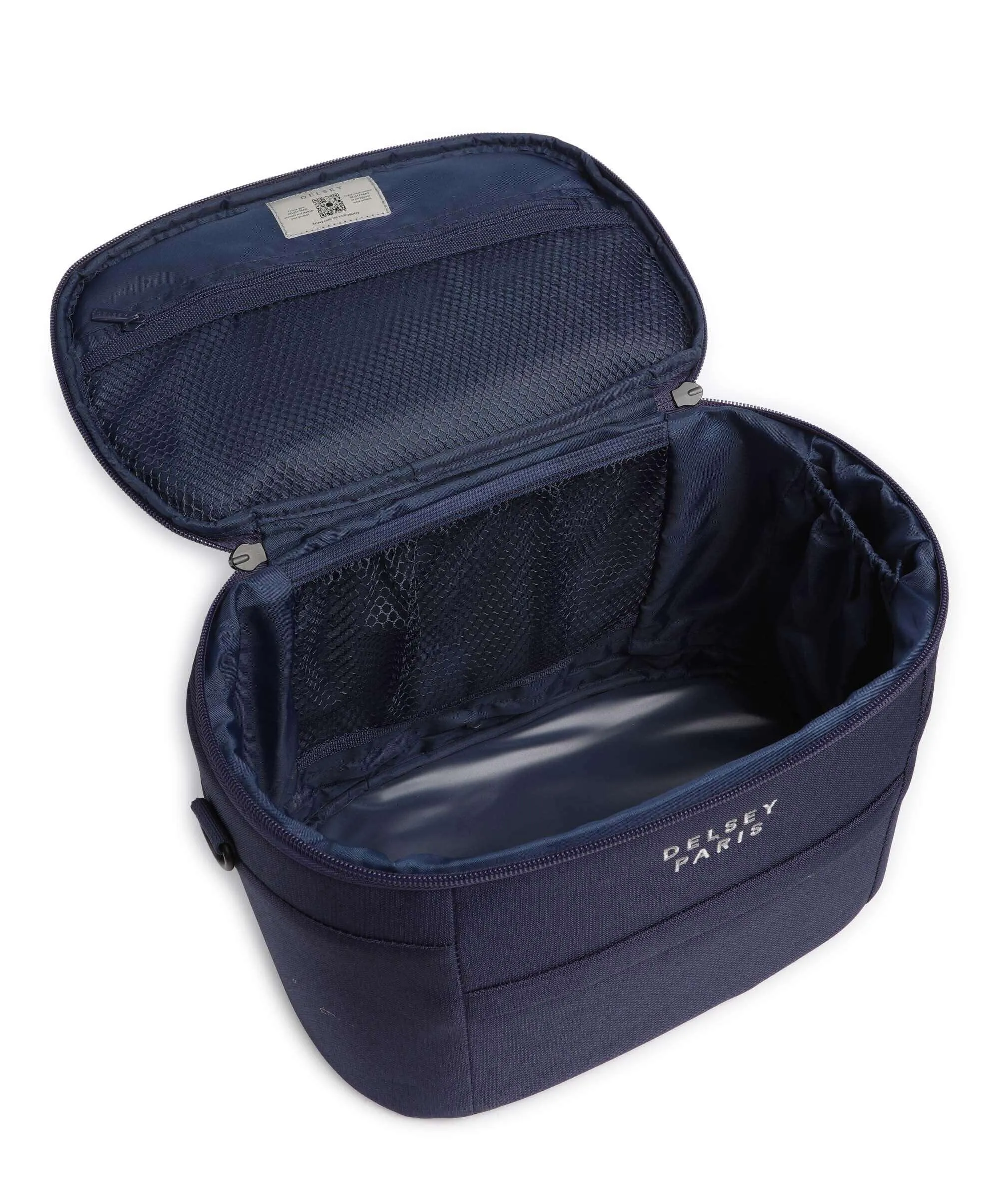  Delsey Paris Brochant 3 Borsa per cosmetici blu scuro 31 cm  