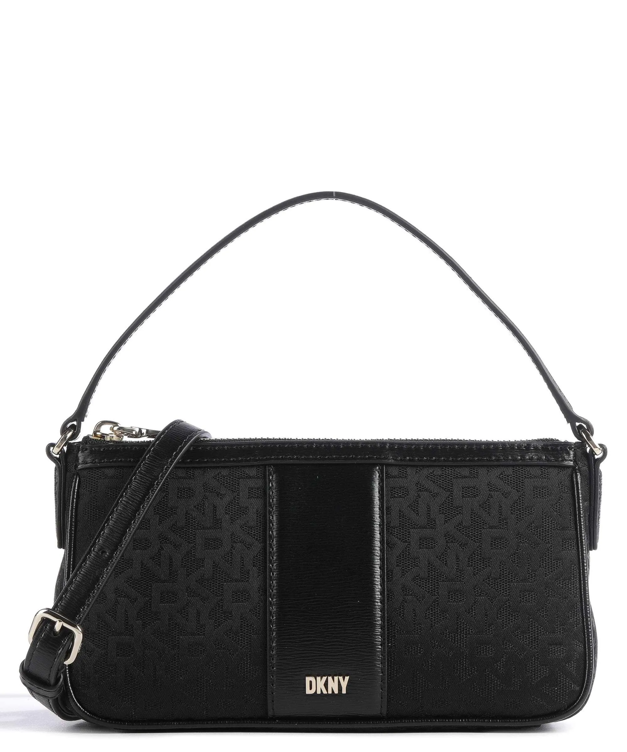  DKNY Bryant Borsa a spalla poliestere nero  