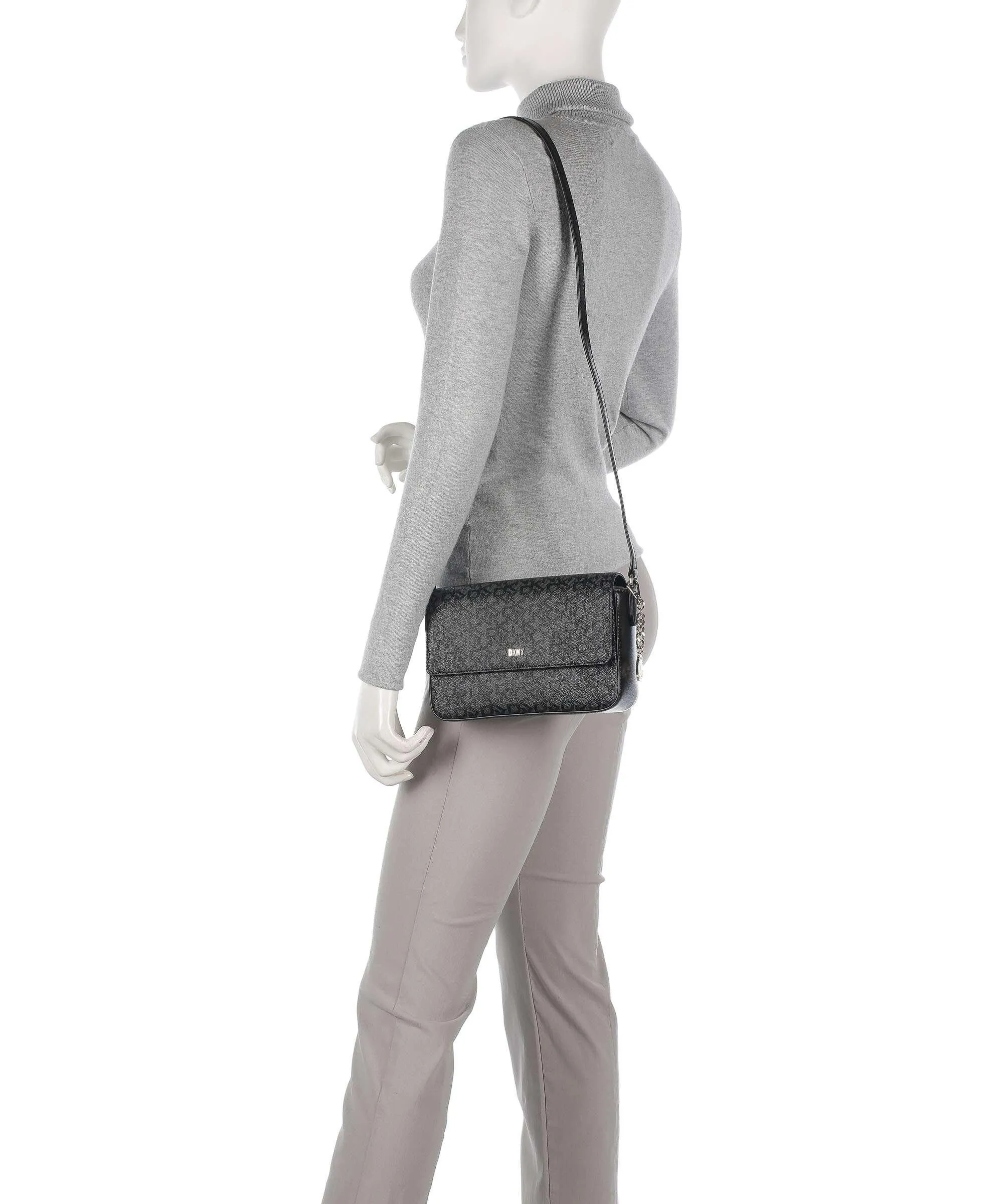  DKNY Bryant Borsa a tracolla pelle sintetica nero  