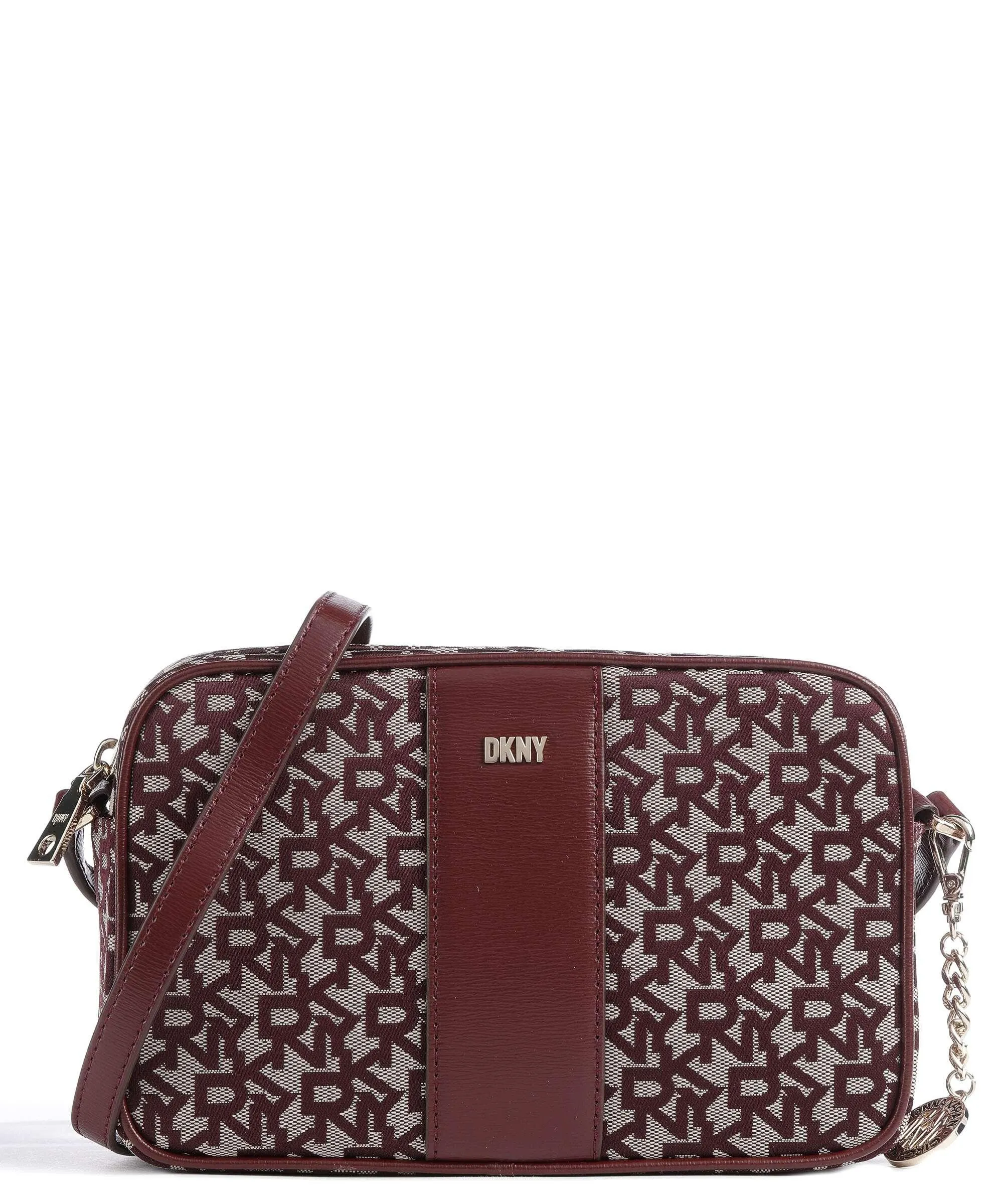  DKNY Bryant Borsa a tracolla poliestere beige/rosso  