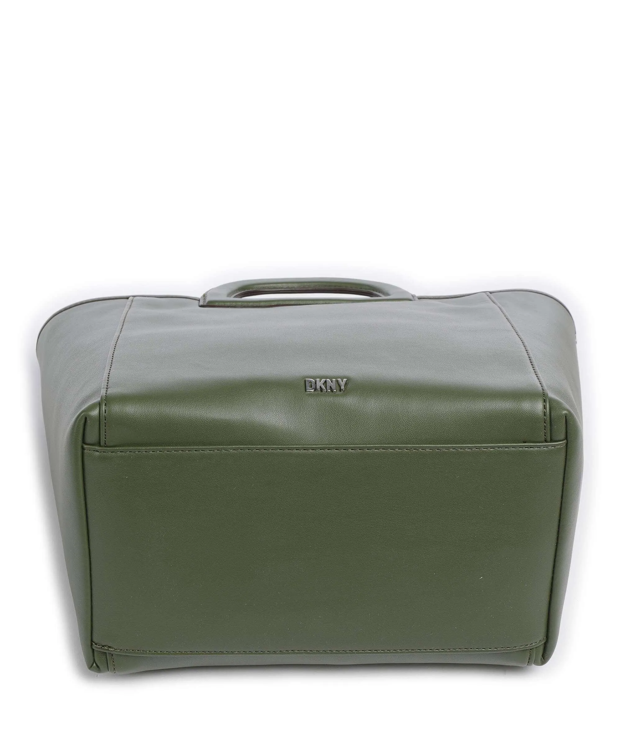  DKNY Drew Borsa a mano pelle sintetica verde scuro  