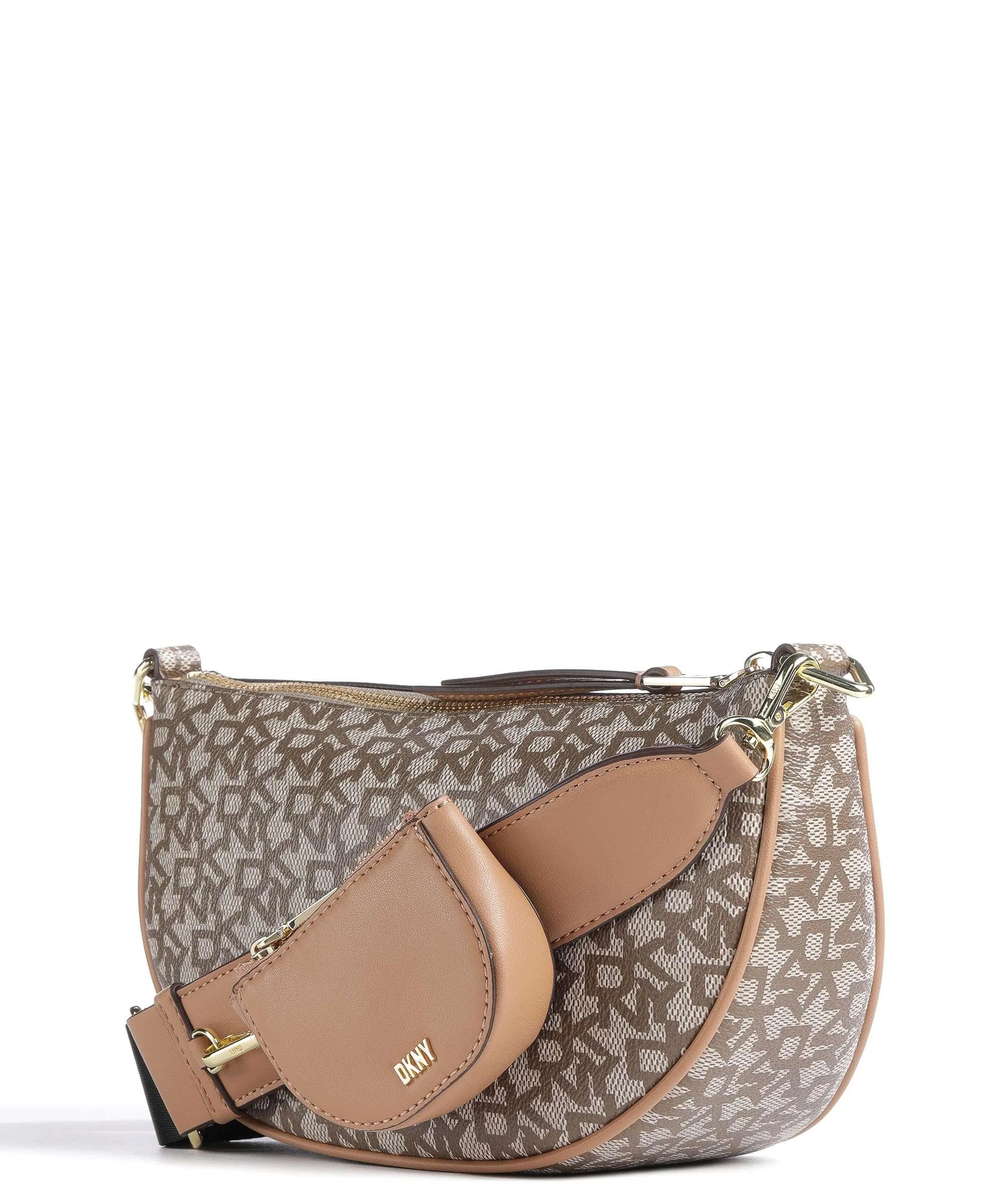 DKNY Orion Borsa a tracolla pelle sintetica marrone  
