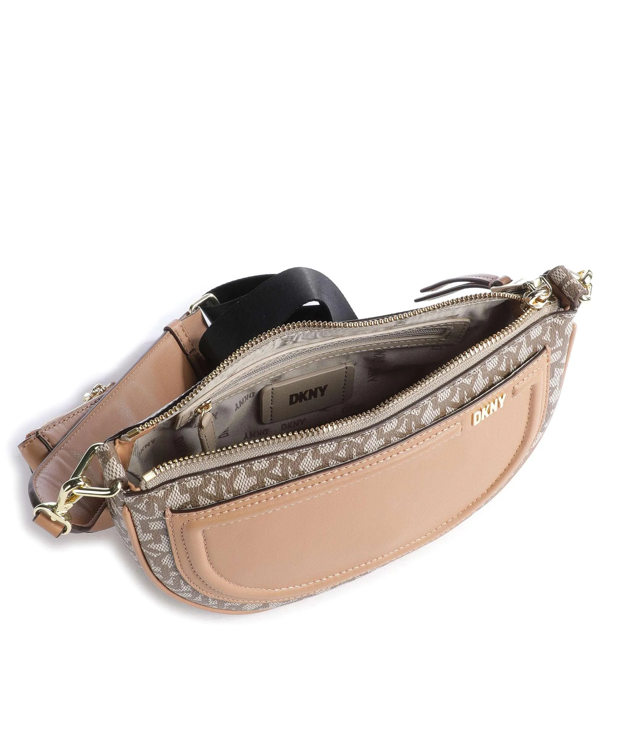  DKNY Orion Borsa a tracolla pelle sintetica marrone  