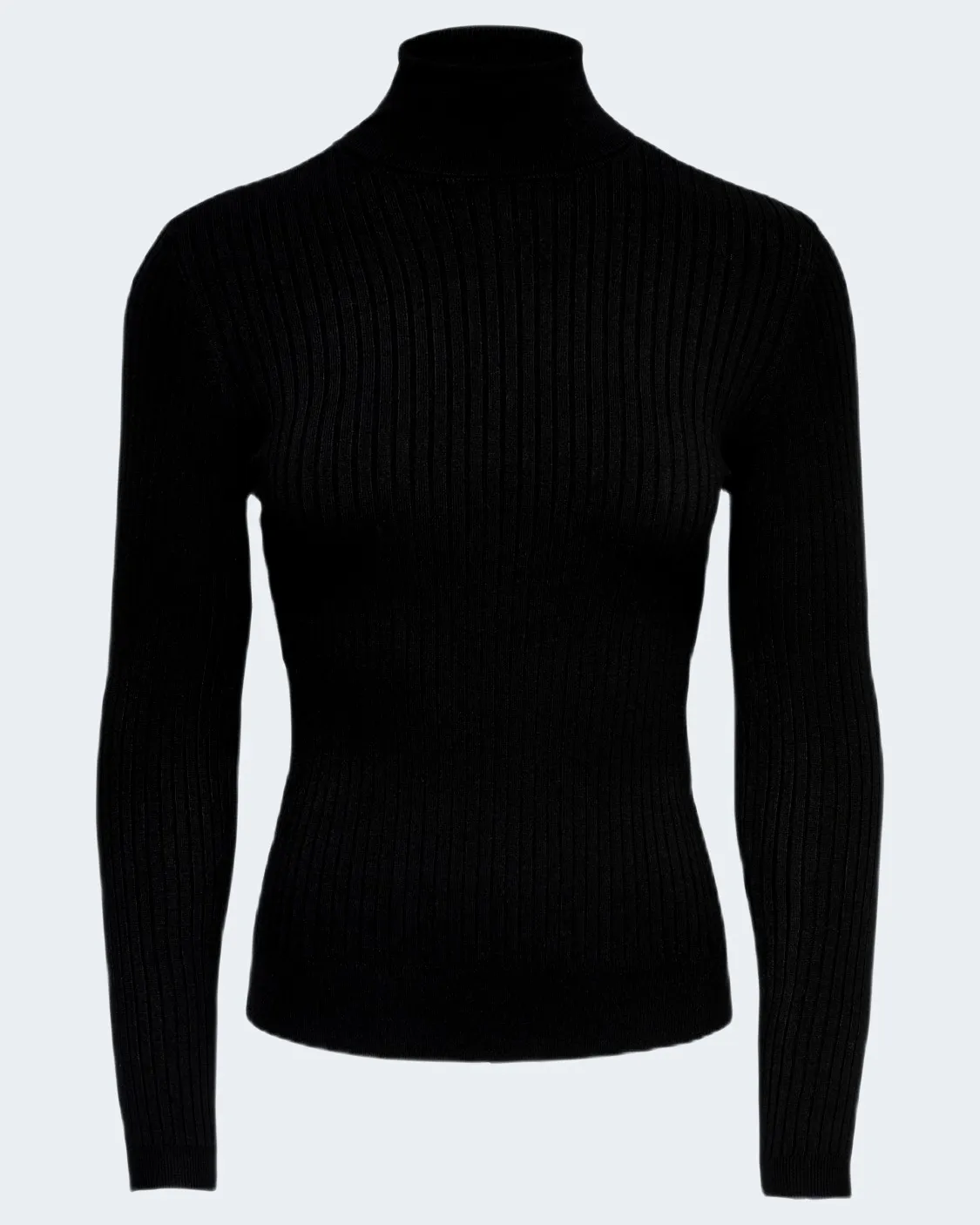Dolcevita Only ONLKAROL L/S ROLLNECK KNT NOOS Nero