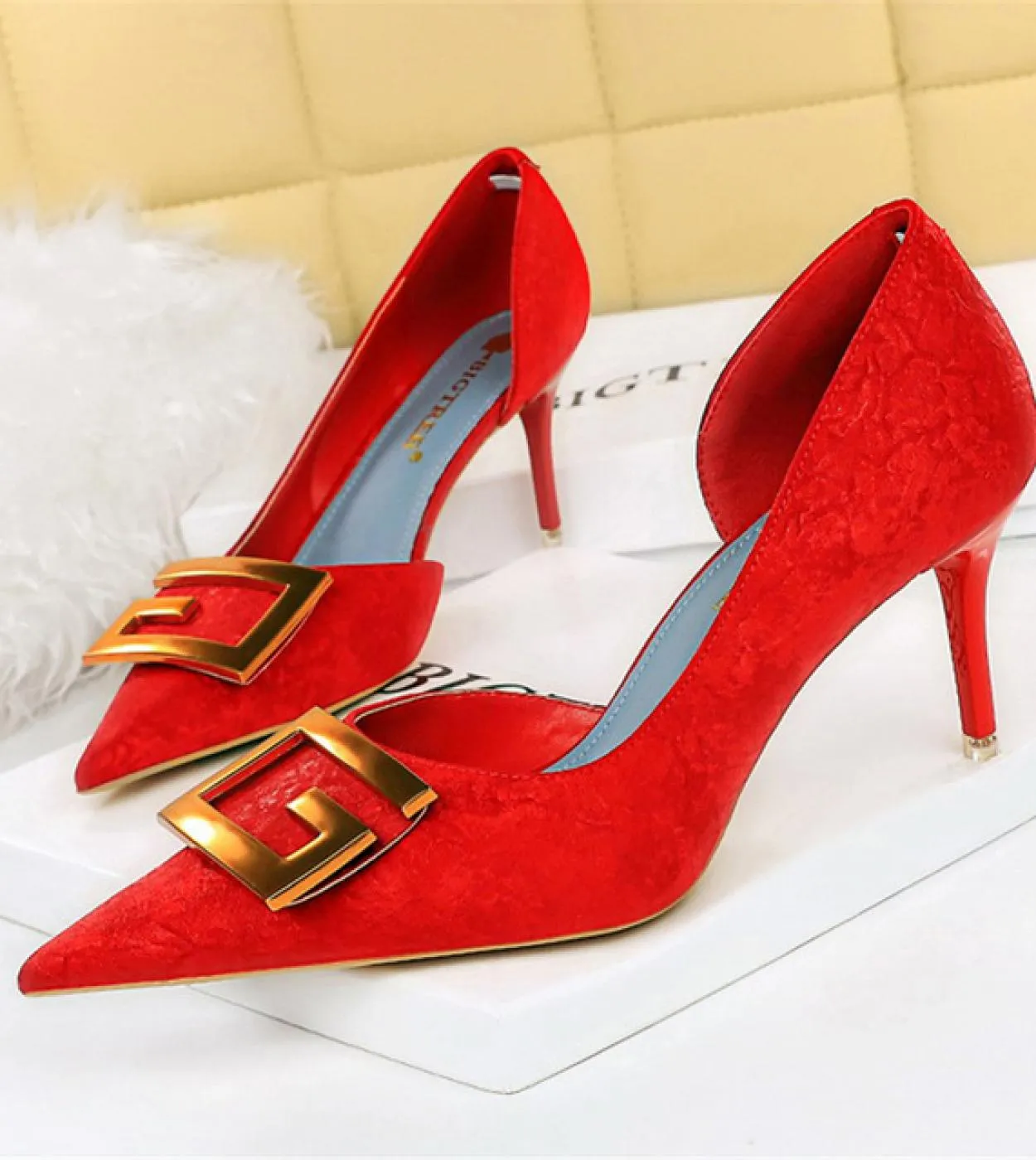Donna 7,5 cm 10,5 cm Tacchi alti Décolleté verdi Lady Wedding Designer di lusso Tacchi a spillo Tacchi bassi Fetish Nightclub Pl