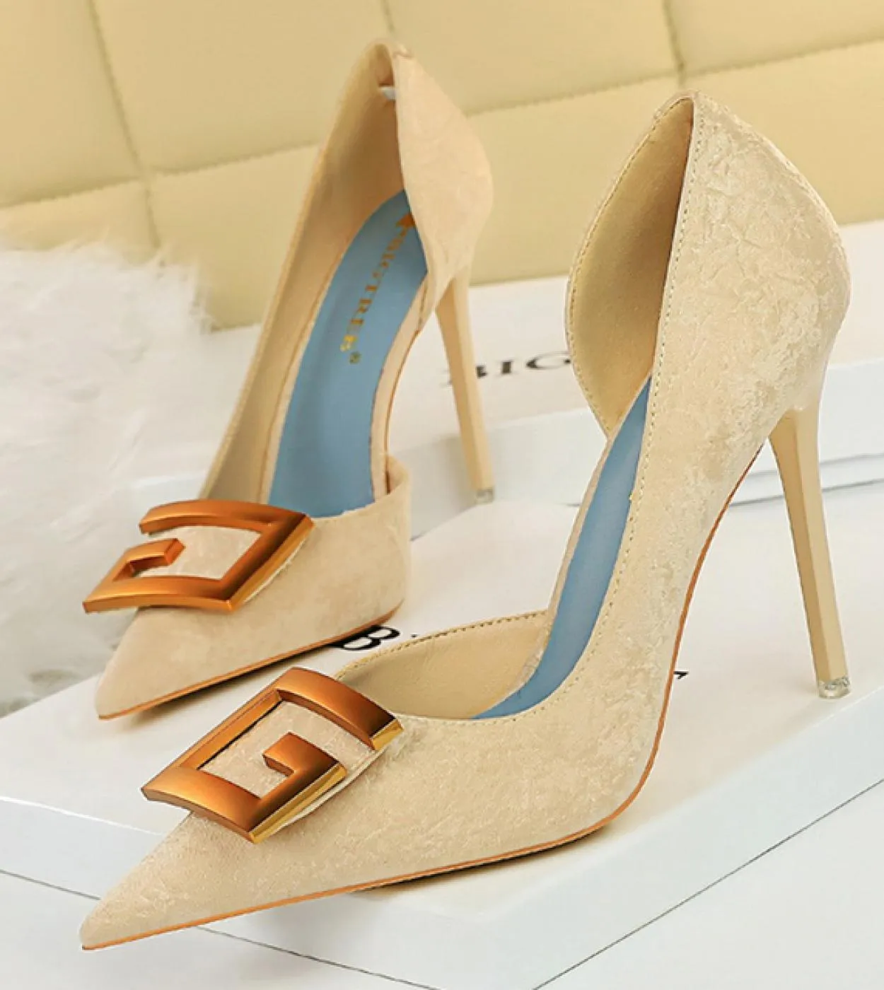 Donna 7,5 cm 10,5 cm Tacchi alti Décolleté verdi Lady Wedding Designer di lusso Tacchi a spillo Tacchi bassi Fetish Nightclub Pl