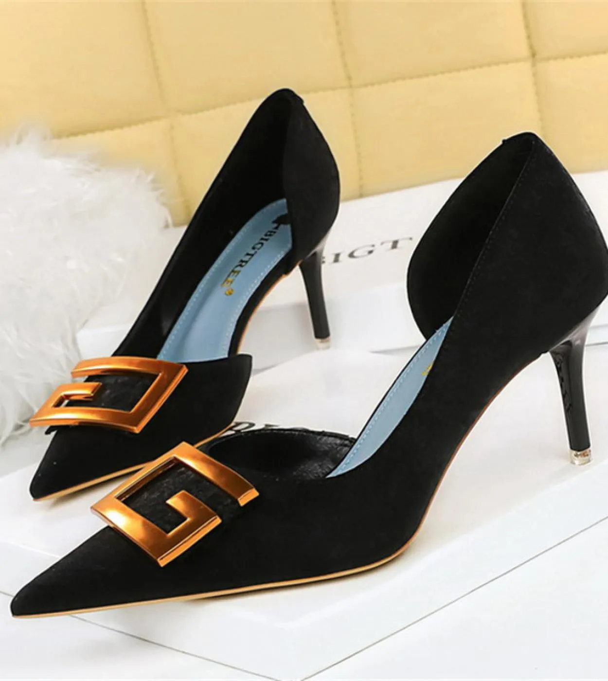 Donna 7,5 cm 10,5 cm Tacchi alti Décolleté verdi Lady Wedding Designer di lusso Tacchi a spillo Tacchi bassi Fetish Nightclub Pl