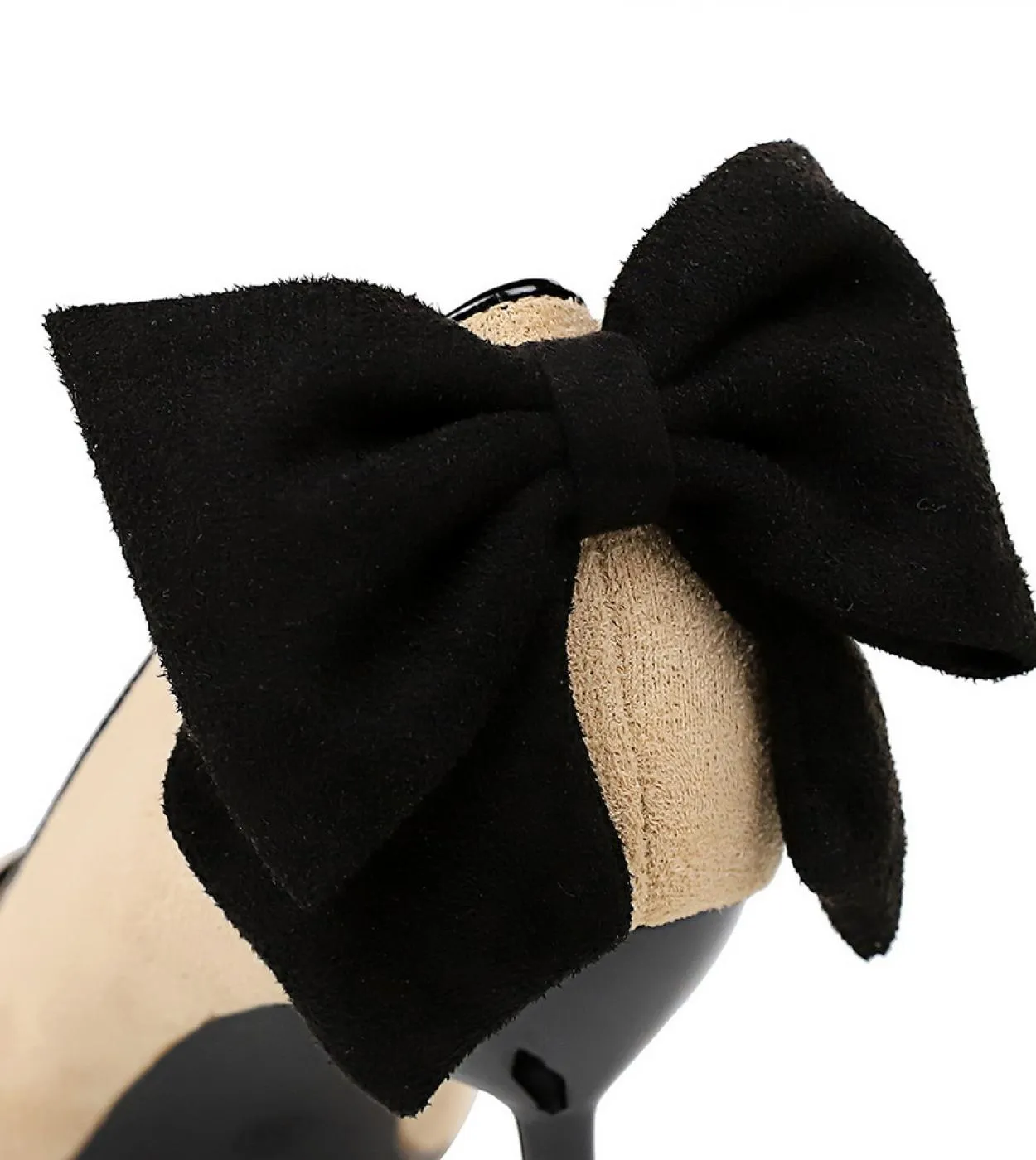 Donne 55 cm 8 cm 95 cm Tacchi Alti Escarpins Décolleté Lady Kawaii Tacchi Medio Bassi Da Sposa Nuziale Carino Butterflyknot Pa