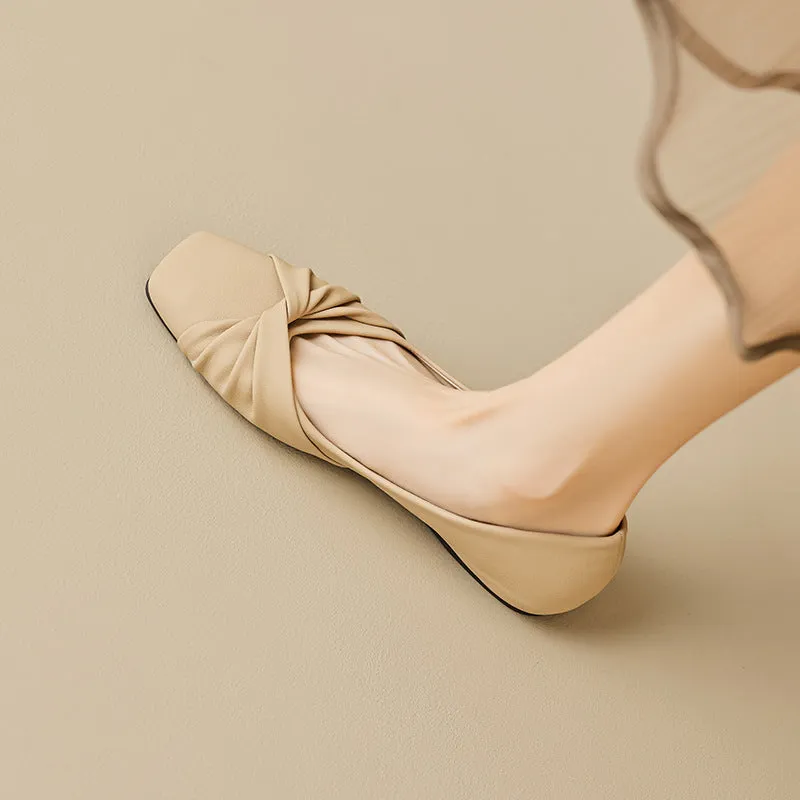 Donne Minimalismo Moda Scarpe Basse Morbide