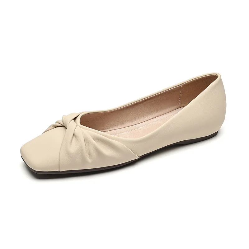 Donne Minimalismo Moda Scarpe Basse Morbide