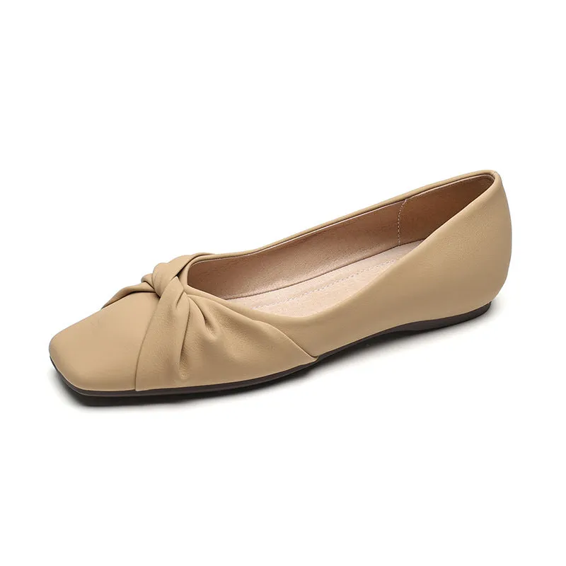 Donne Minimalismo Moda Scarpe Basse Morbide