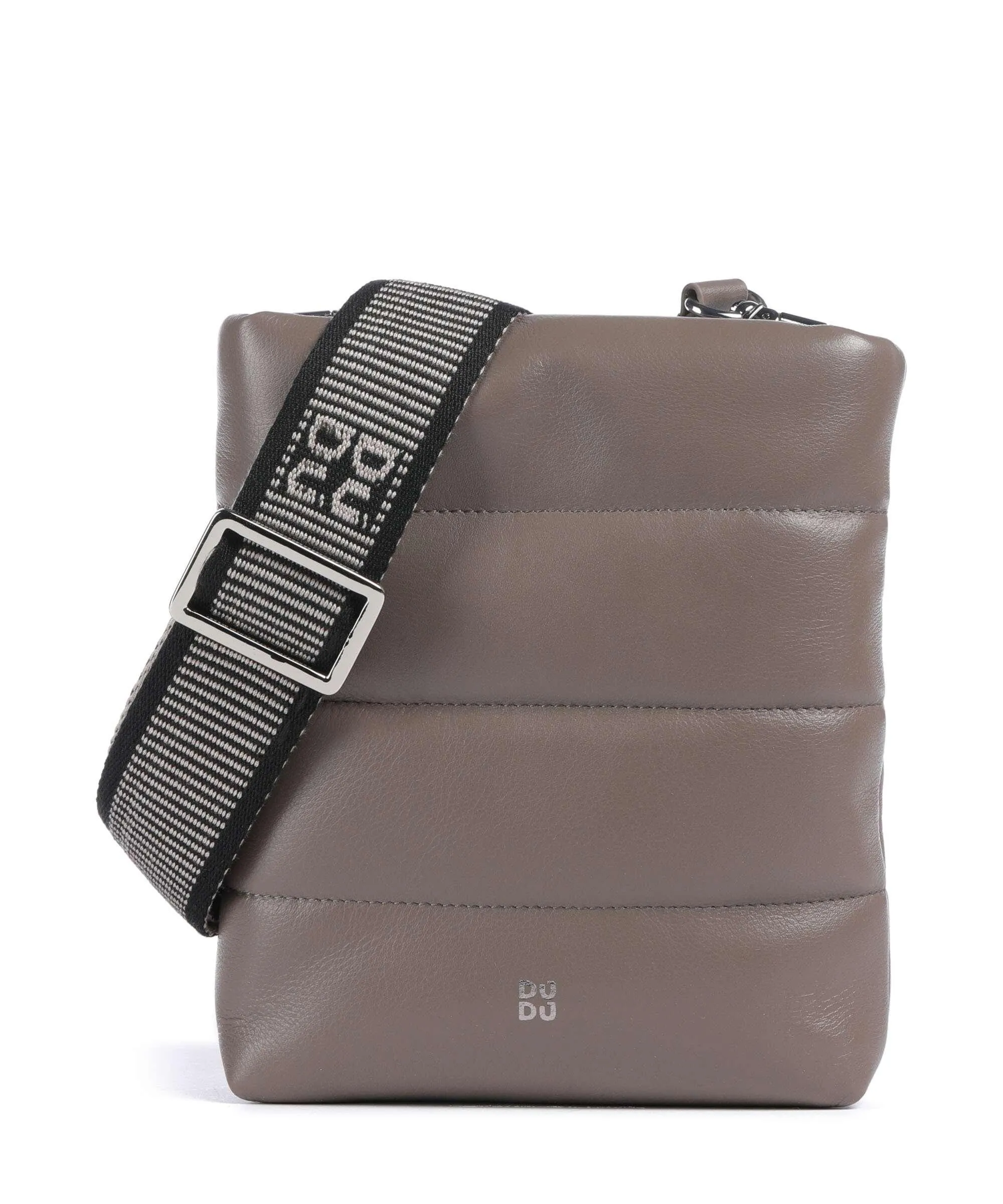  DuDu Bags Falkland Borsa a tracolla pelle a grana fine taupe  