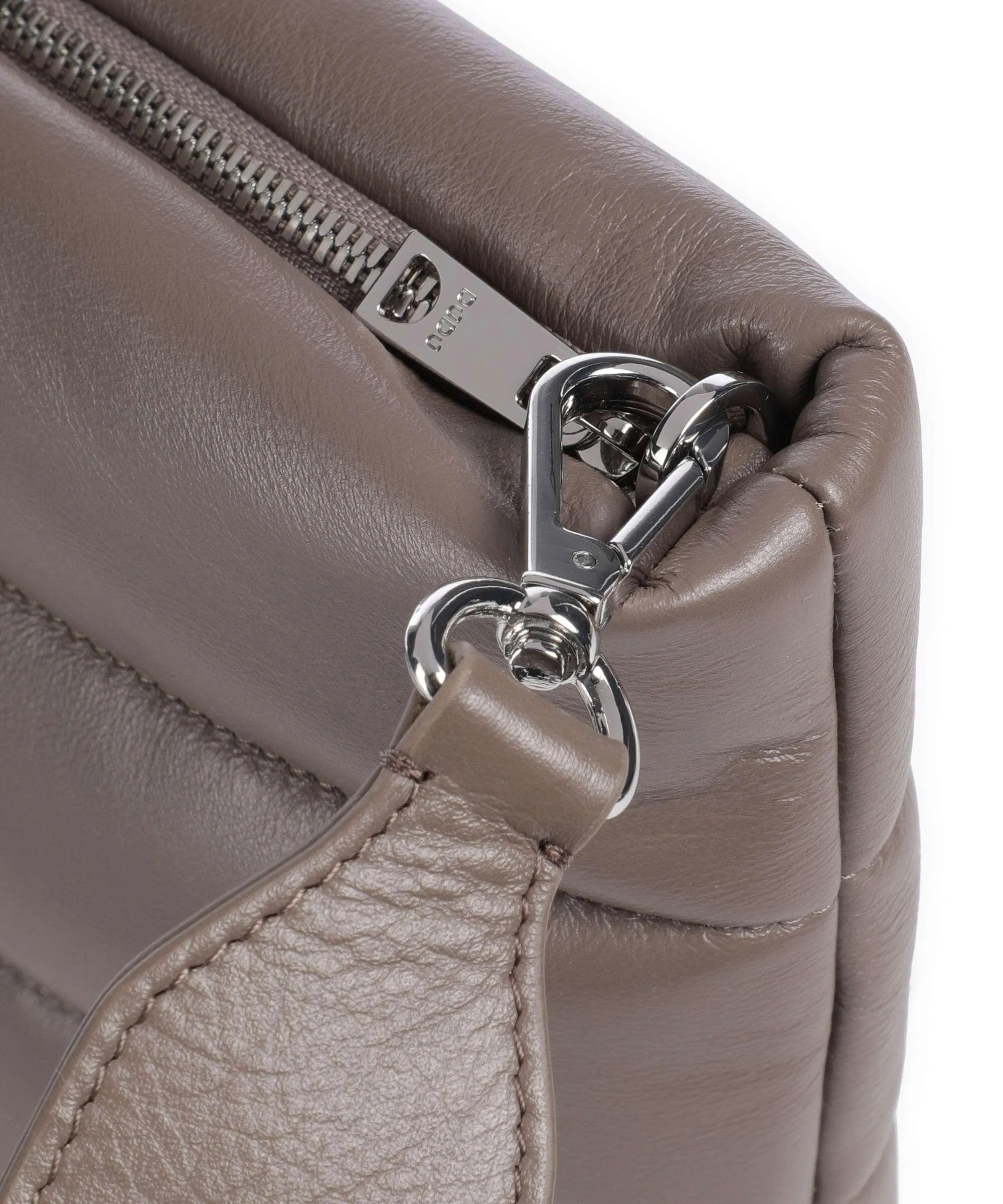  DuDu Bags Falkland Borsa a tracolla pelle a grana fine taupe  