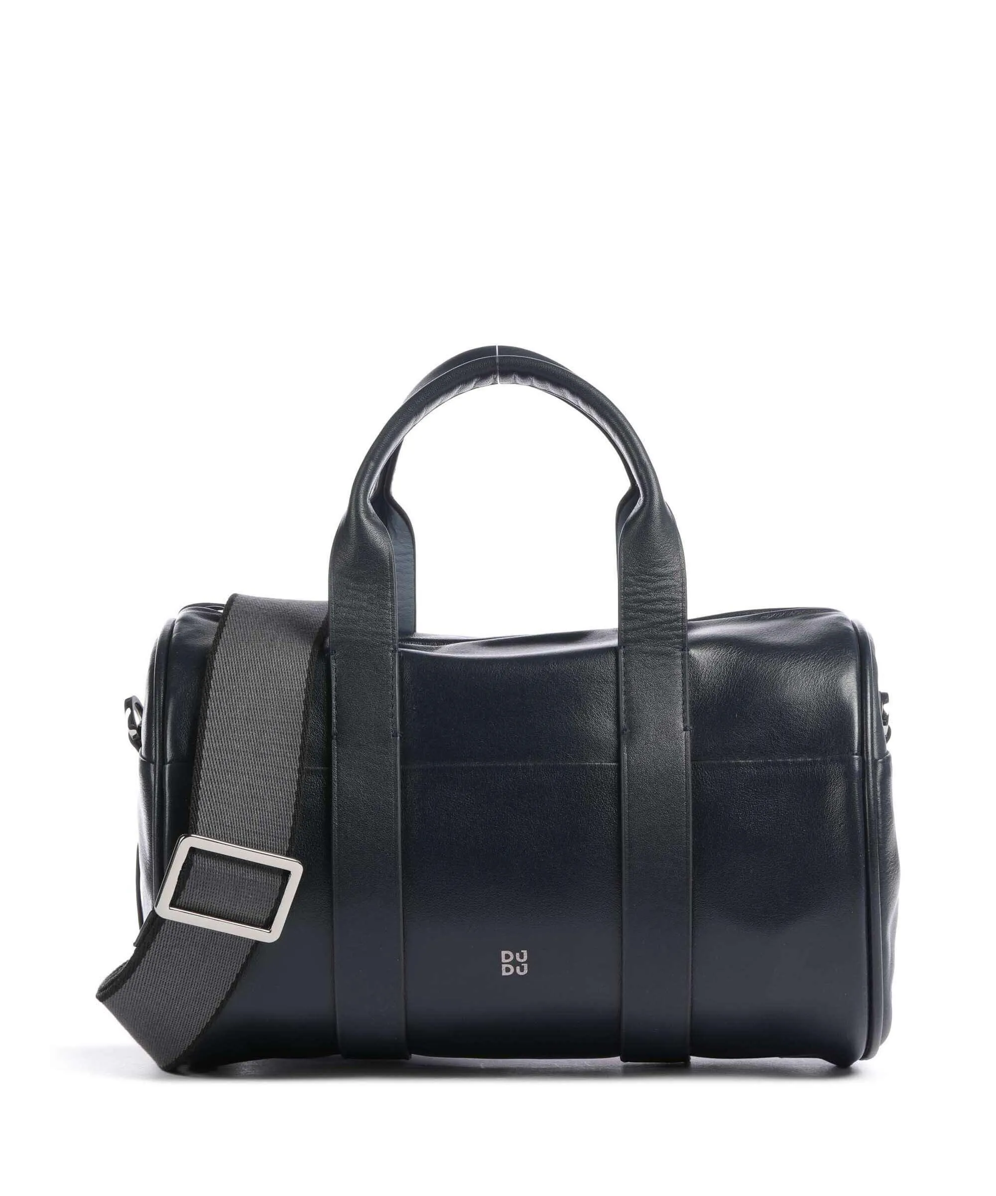  DuDu Bags Megan Borsa a mano pelle di vitello finemente grana navy  