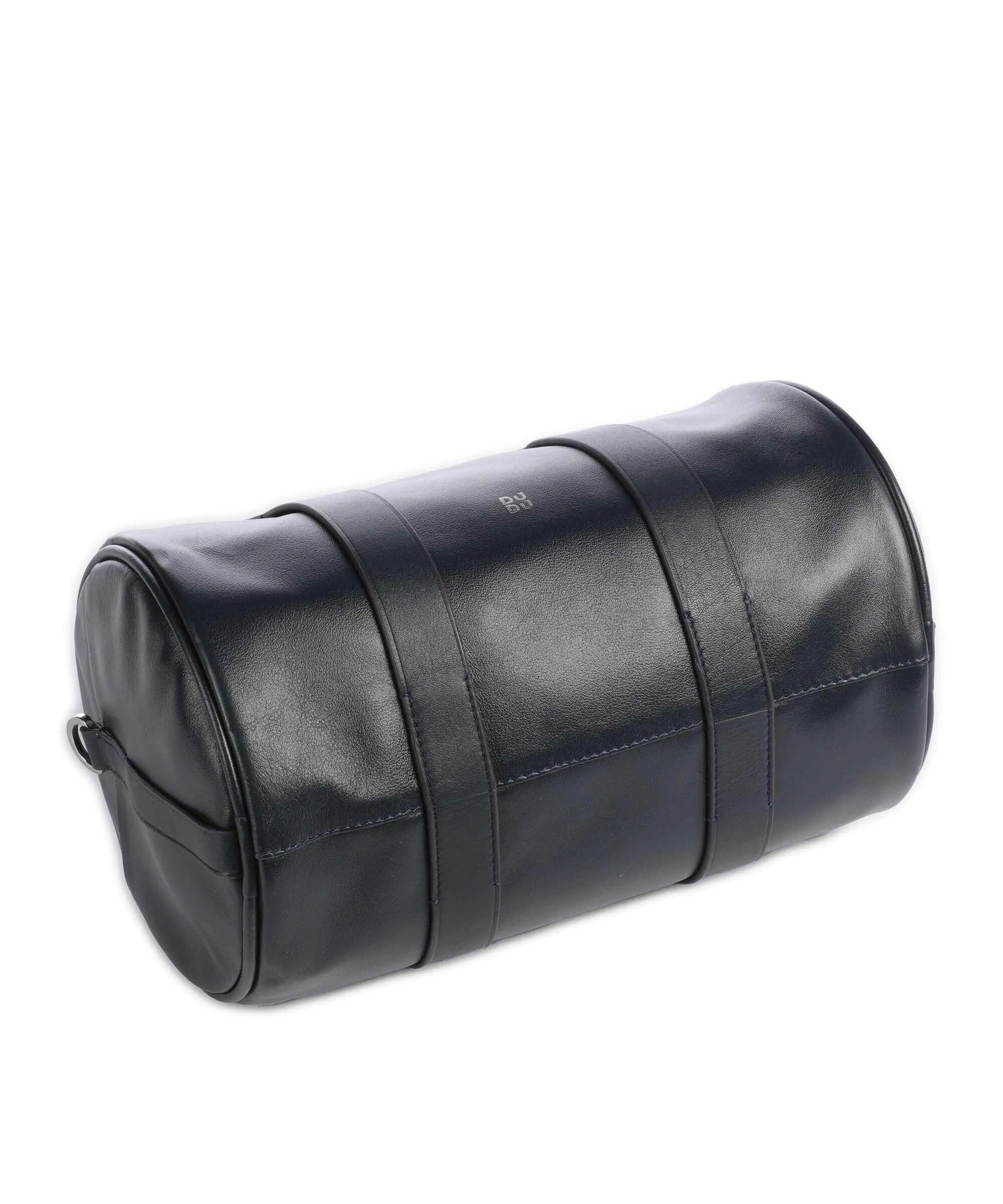  DuDu Bags Megan Borsa a mano pelle di vitello finemente grana navy  