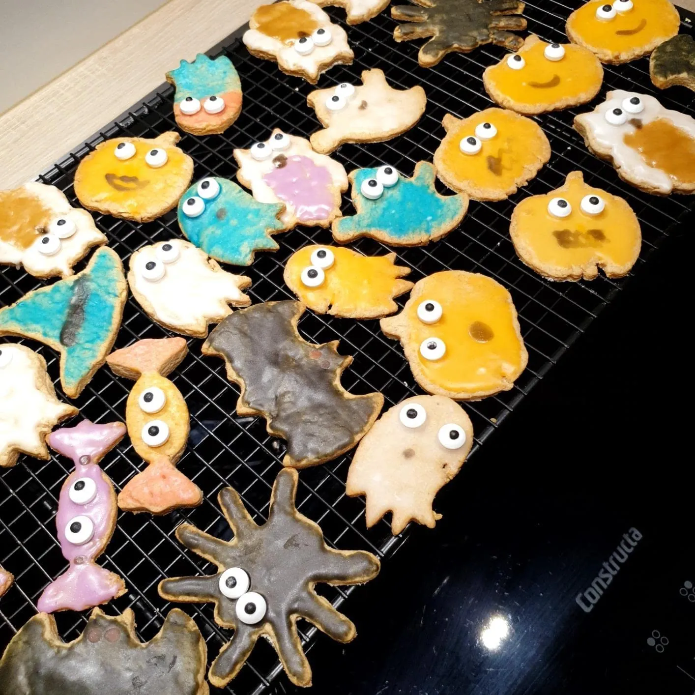ElecMotive Set di 9 Halloween Formine per Biscotti Acciaio Inox Stampi Biscotti DIY Decorazioni Dolci Biscotti