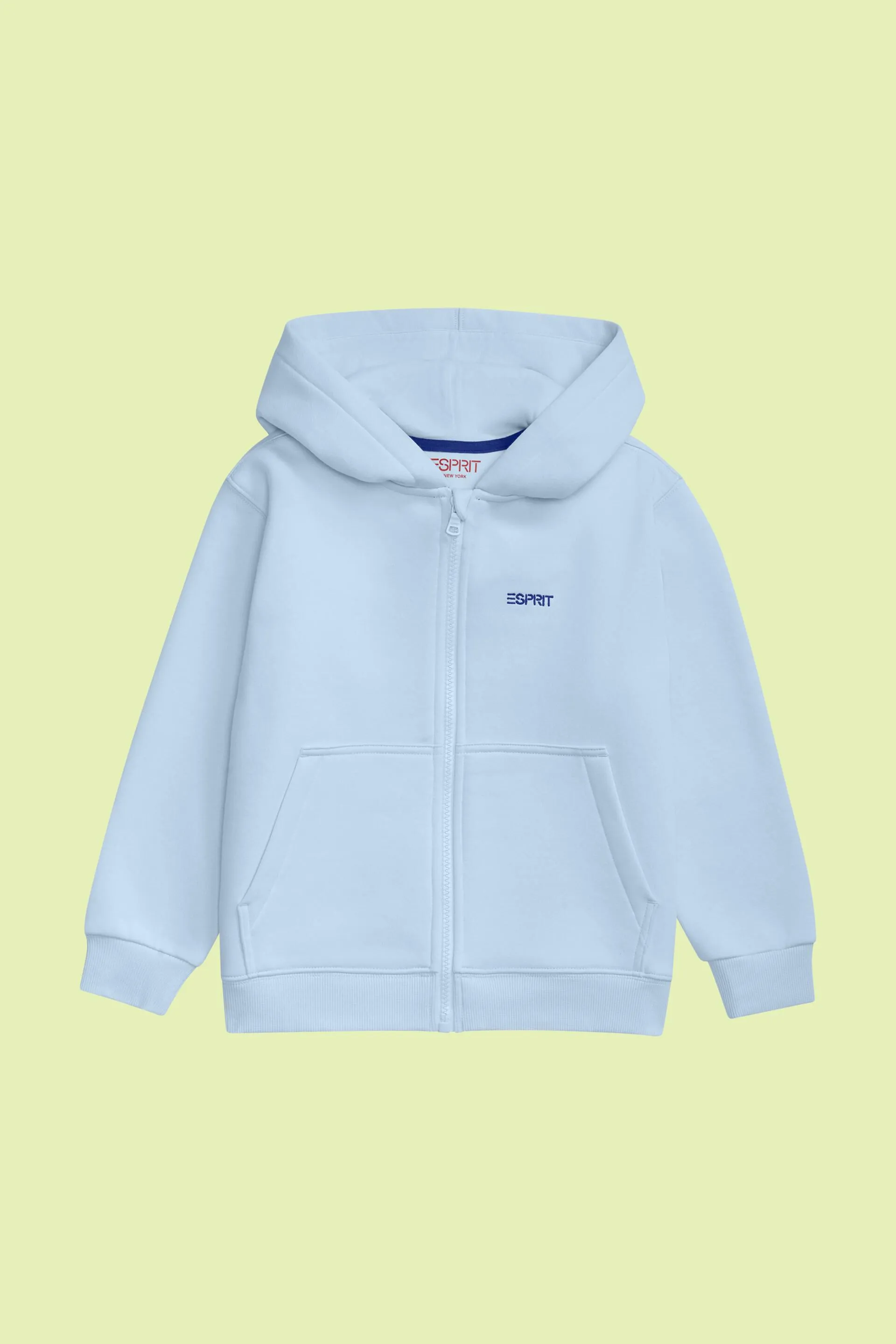 Felpa con cappuccio e zip con logo