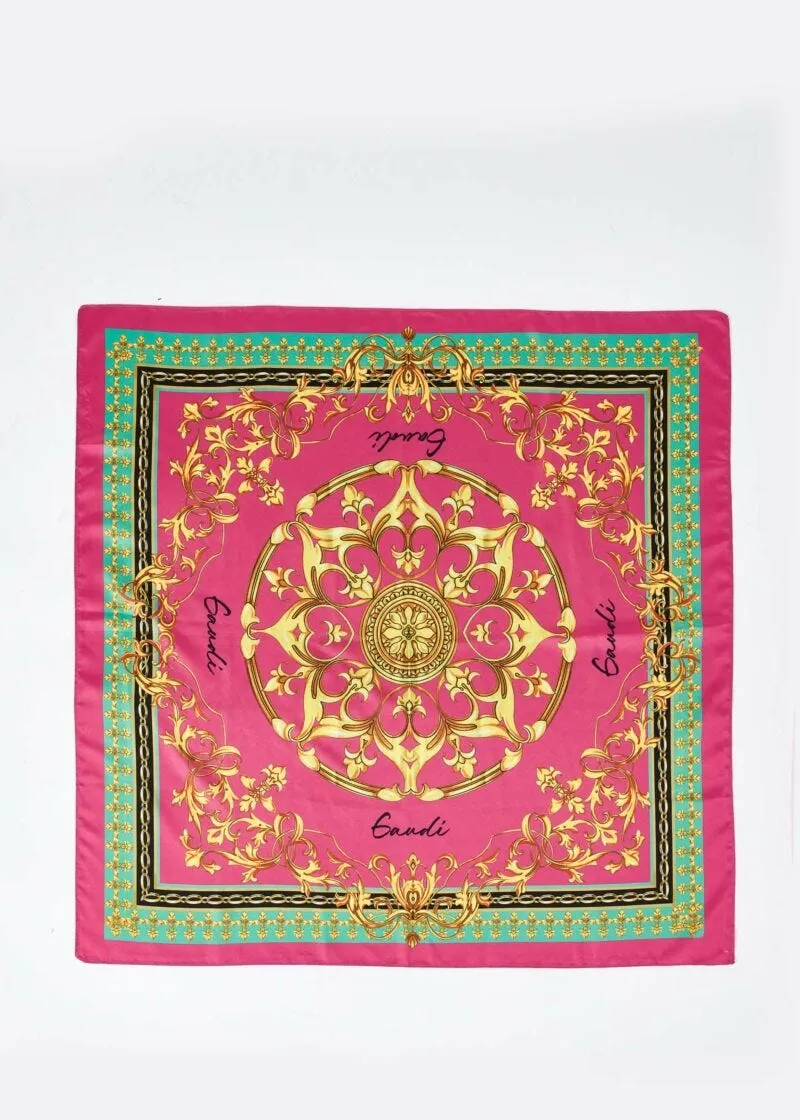 Foulard con stampa