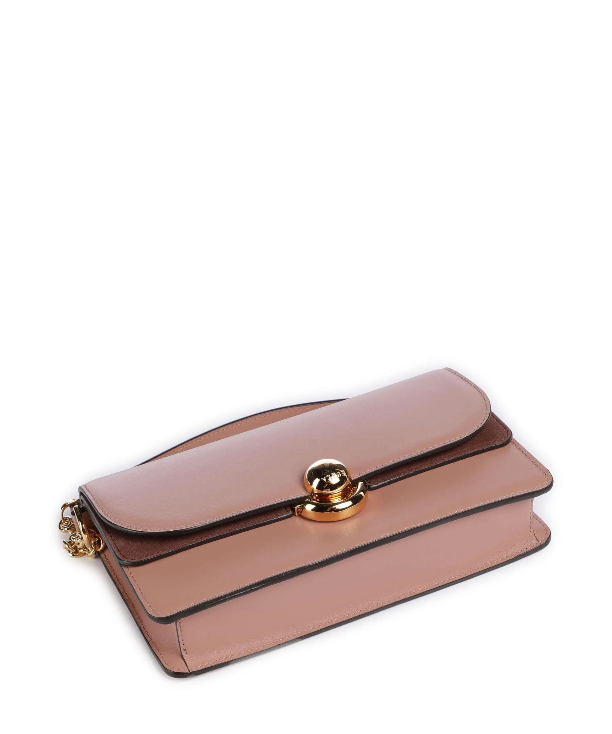  Furla Sfera S Borsa a spalla pelle a grana fine, pelle ruvida marrone chiaro  