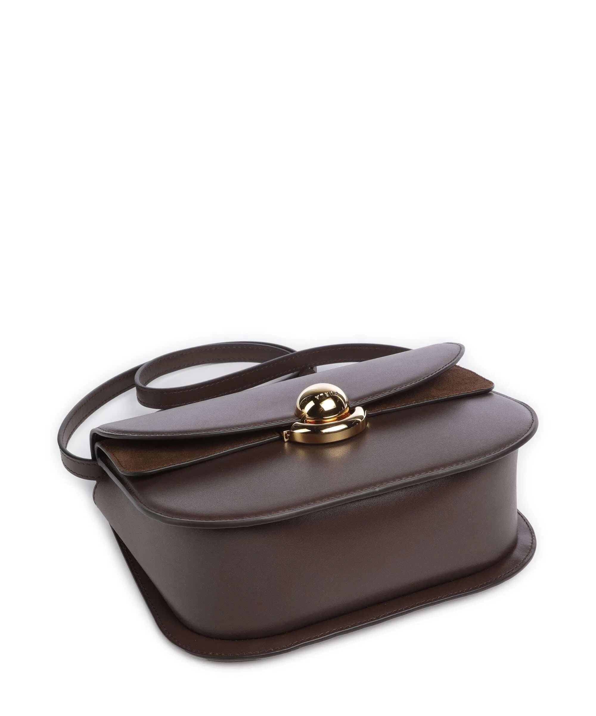  Furla Sfera S Borsa a tracolla pelle di vitello finemente grana marrone scuro  