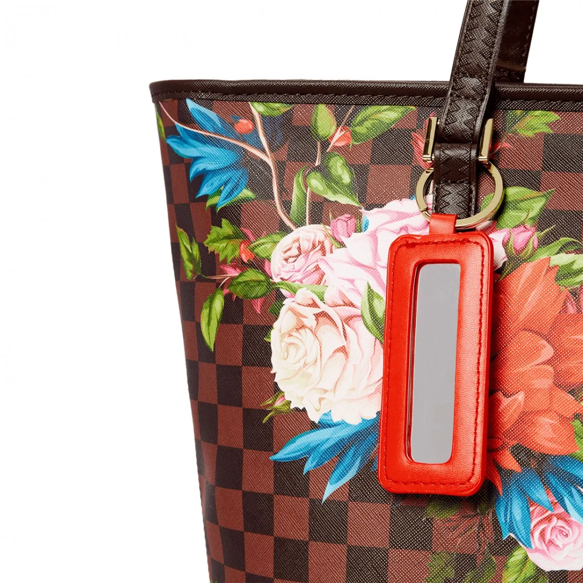 Garden Of Sharks Tote, Marrone