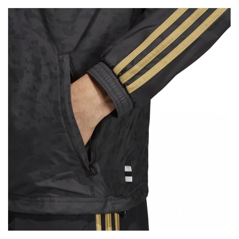 Giacca Antivento Juventus Nero-Oro Uomo