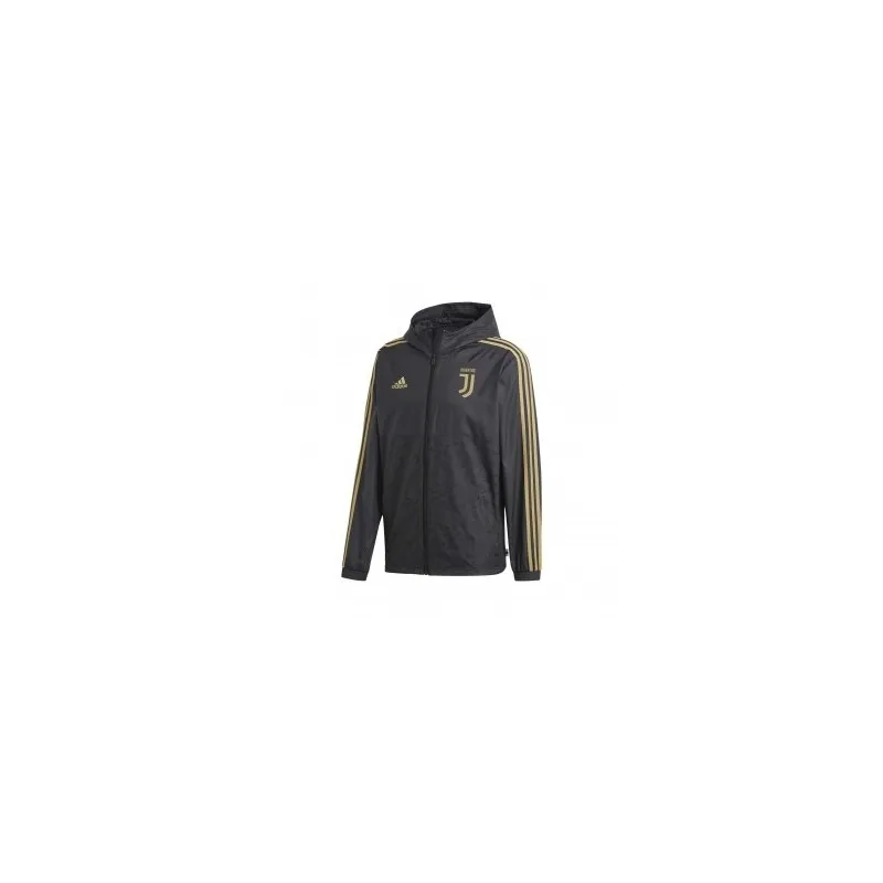 Giacca Antivento Juventus Nero-Oro Uomo
