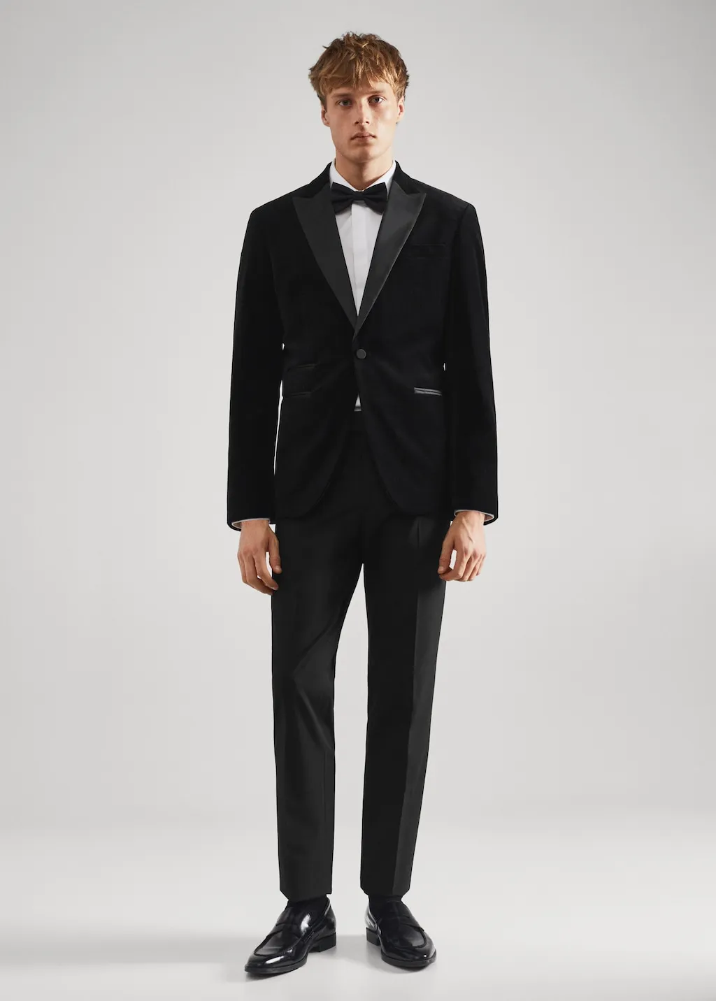Giacca slim-fit velluto