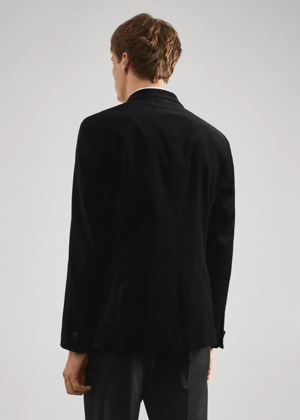 Giacca slim-fit velluto