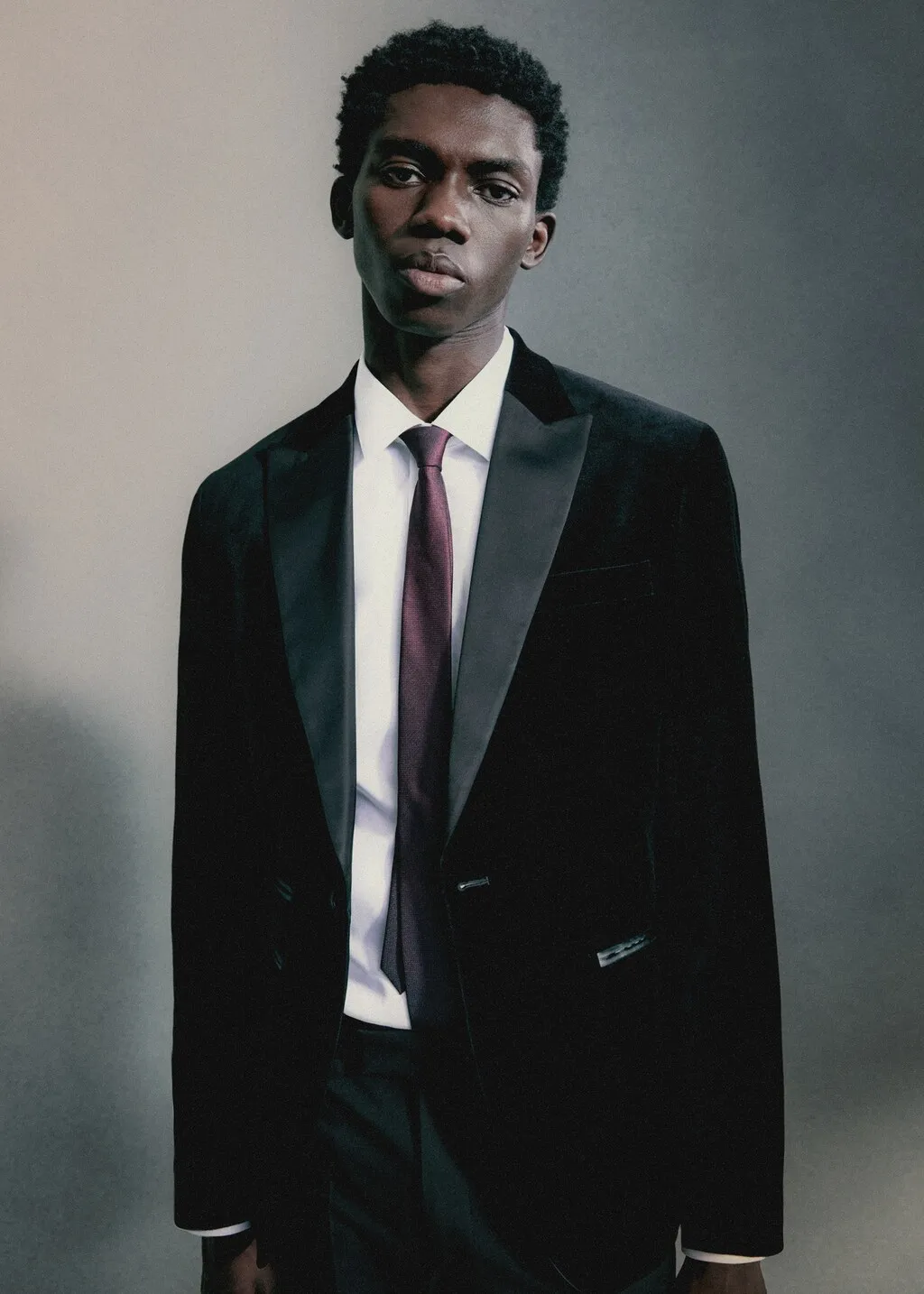 Giacca slim-fit velluto