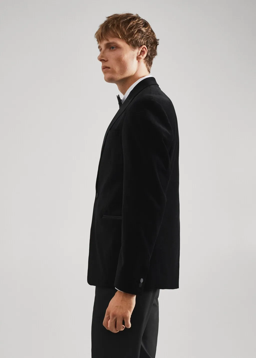 Giacca slim-fit velluto
