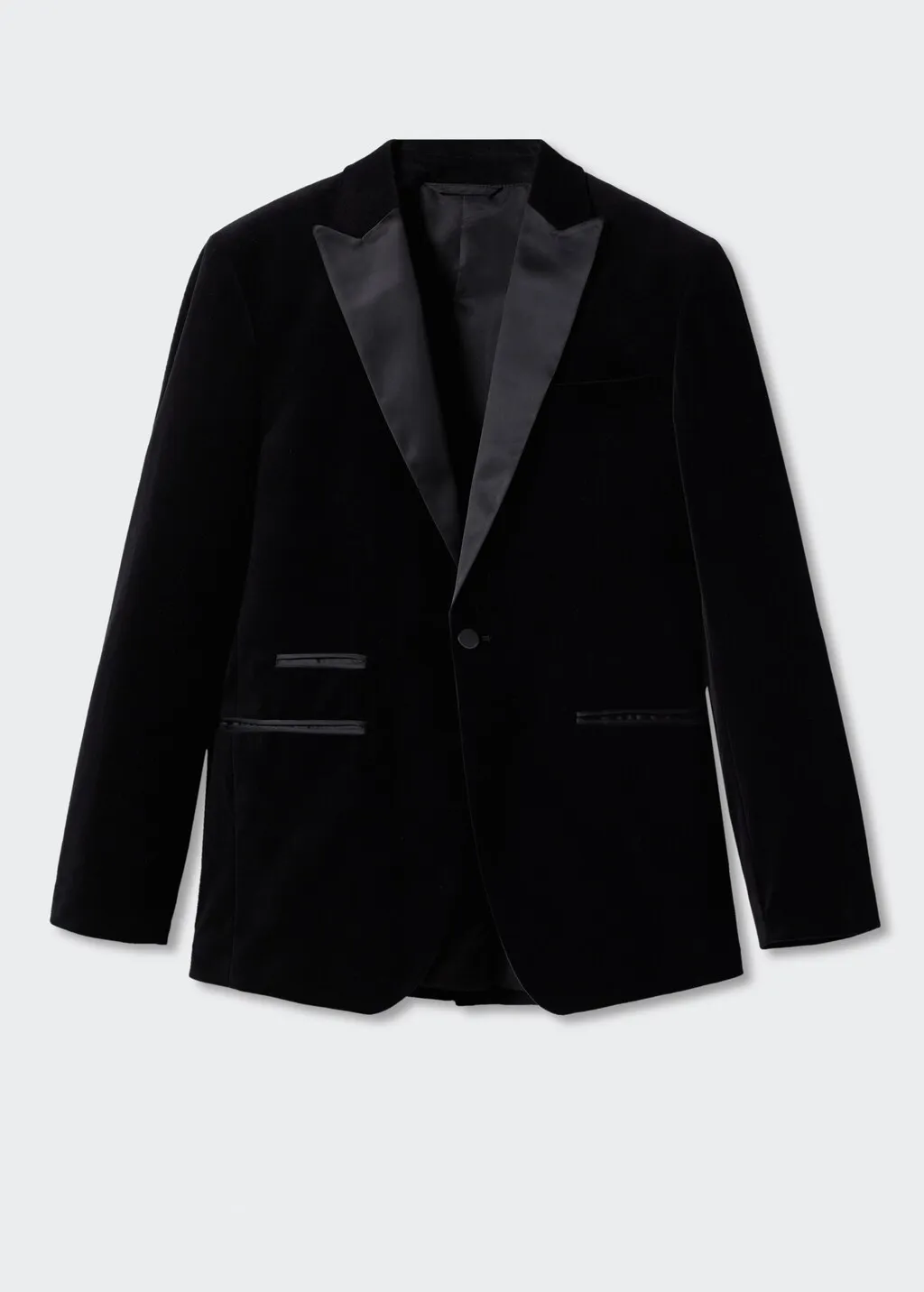 Giacca slim-fit velluto
