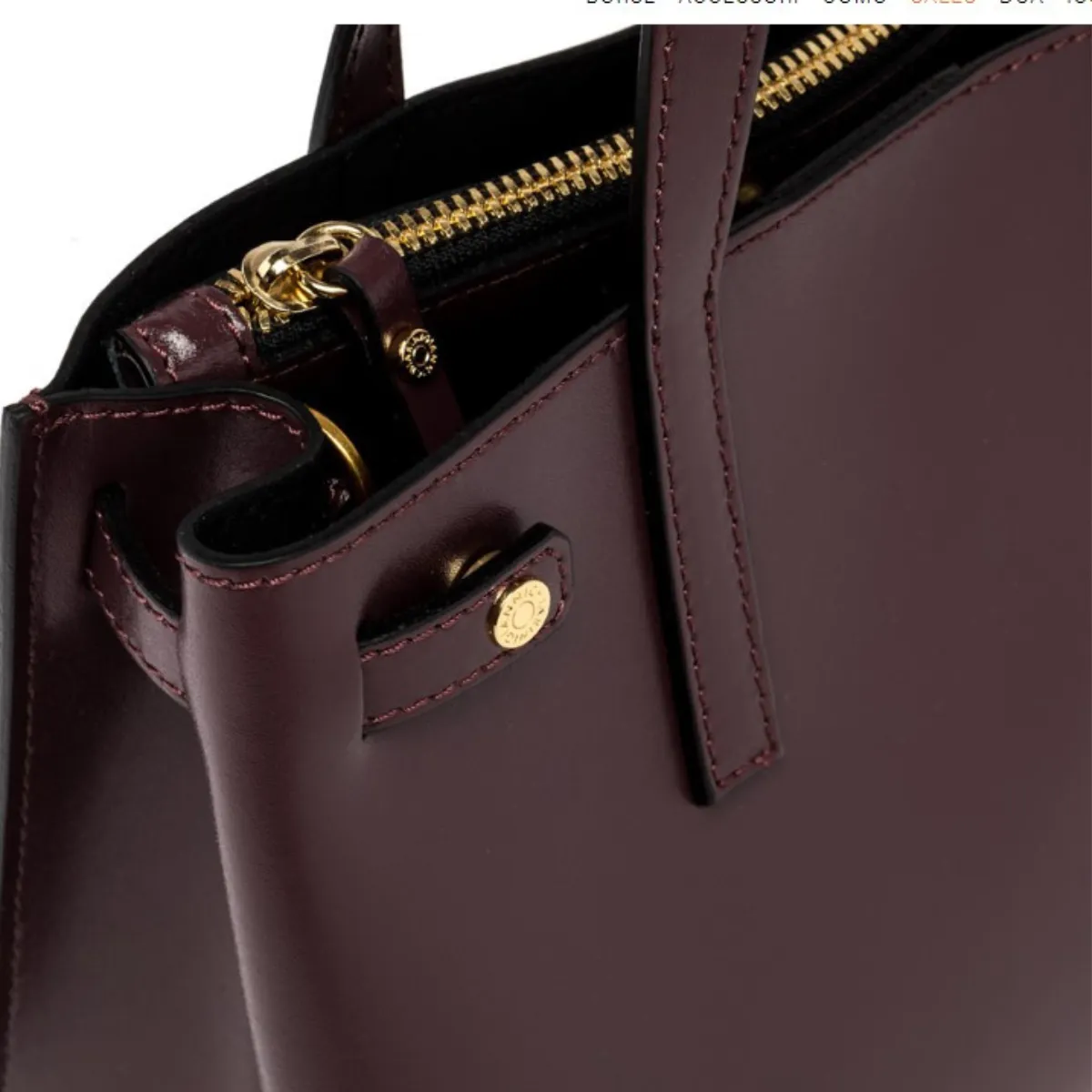 GIANNI CHIARINI BORSA BS 11041 ALTEA PLUM  