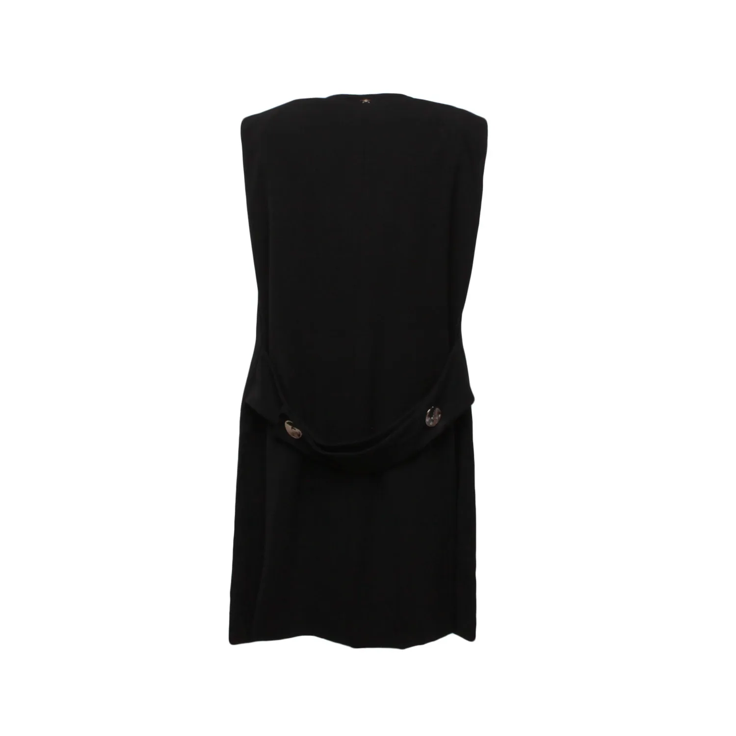 Gilet Lungo Nero Teen