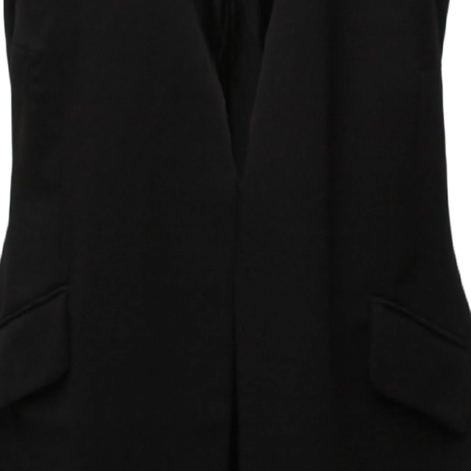 Gilet Lungo Nero Teen