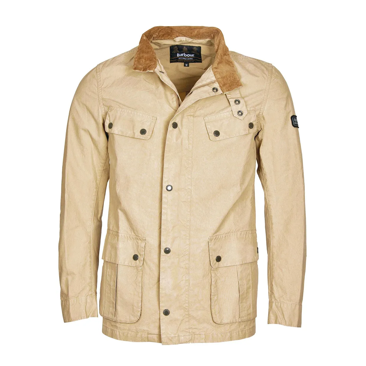 Giubbino Barbour International Summer Wash Duke Beige