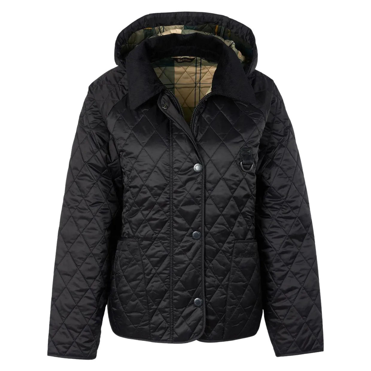 Giubbino Donna Barbour Tobymory Quilted Nero