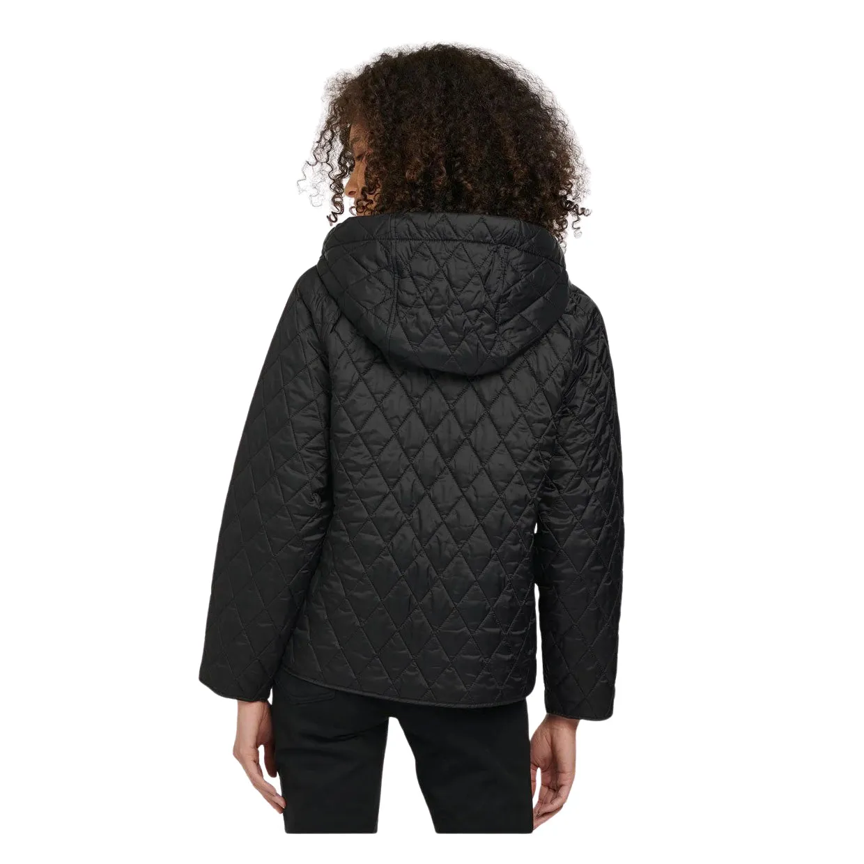 Giubbino Donna Barbour Tobymory Quilted Nero