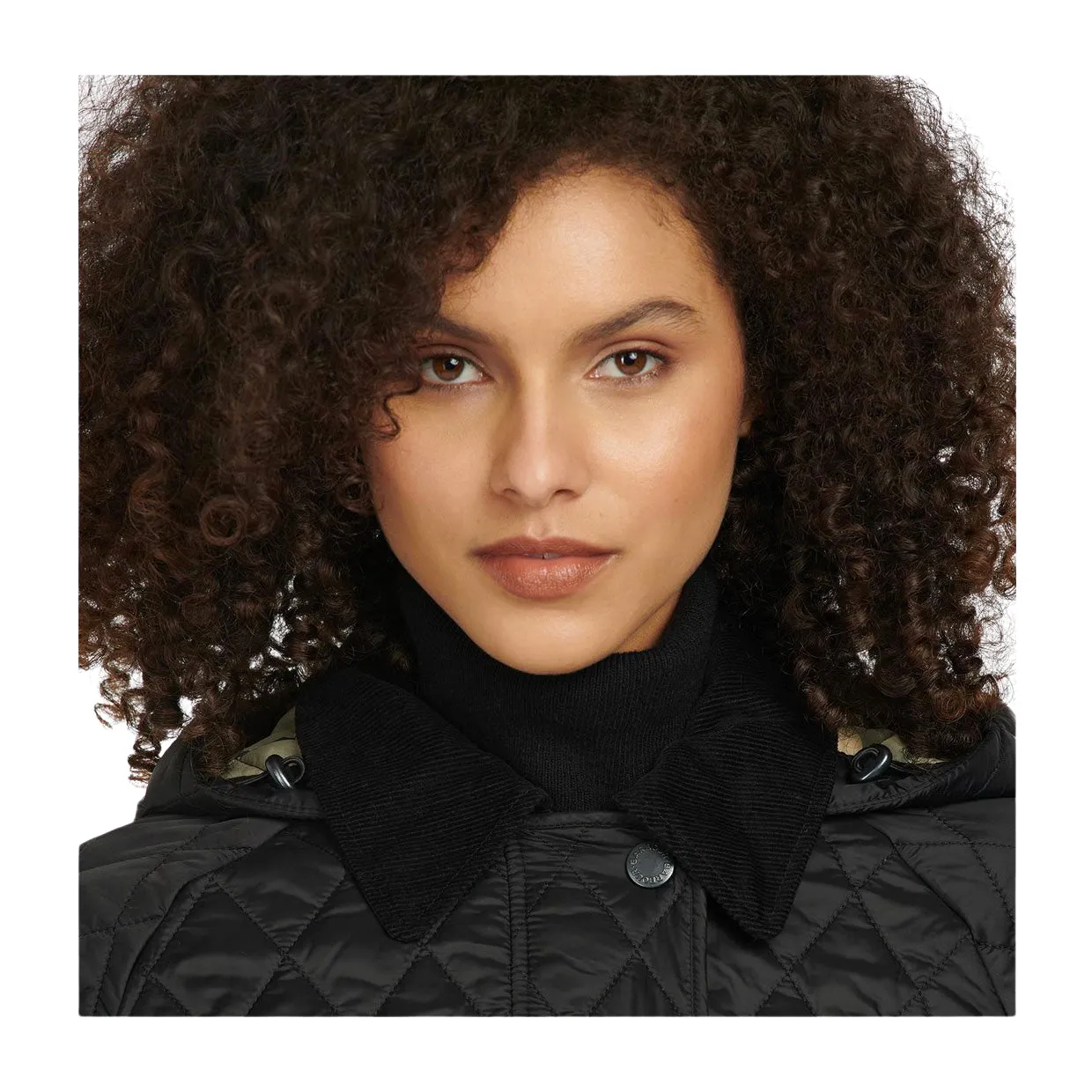 Giubbino Donna Barbour Tobymory Quilted Nero