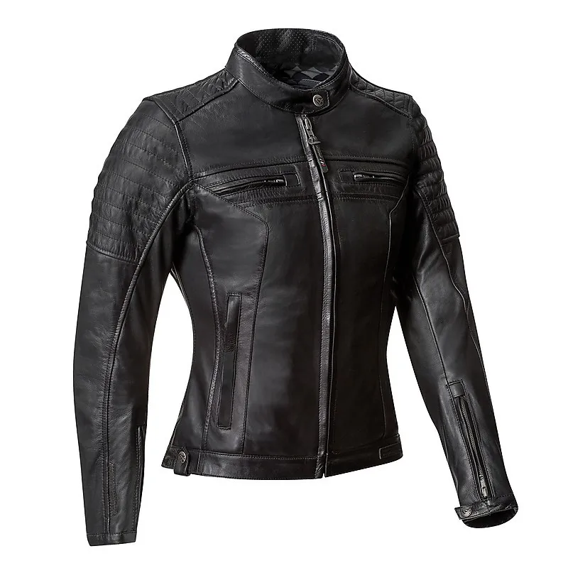 giubbotto moto donna