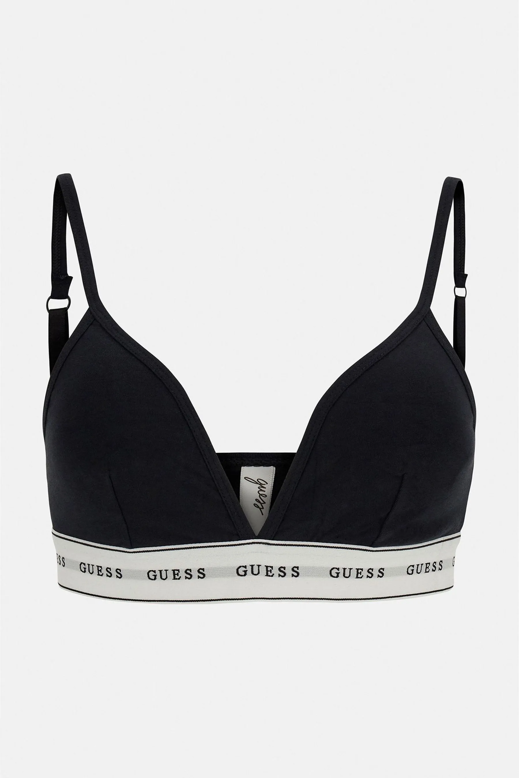 Guess Carrie - Nero - Reggiseno con fascia con logo