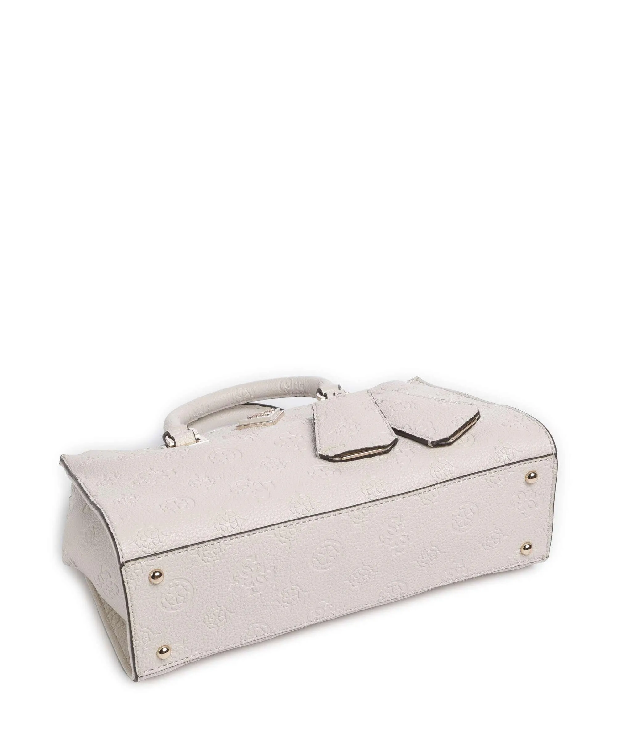  Guess Cresidia Borsa a mano pelle sintetica avorio  