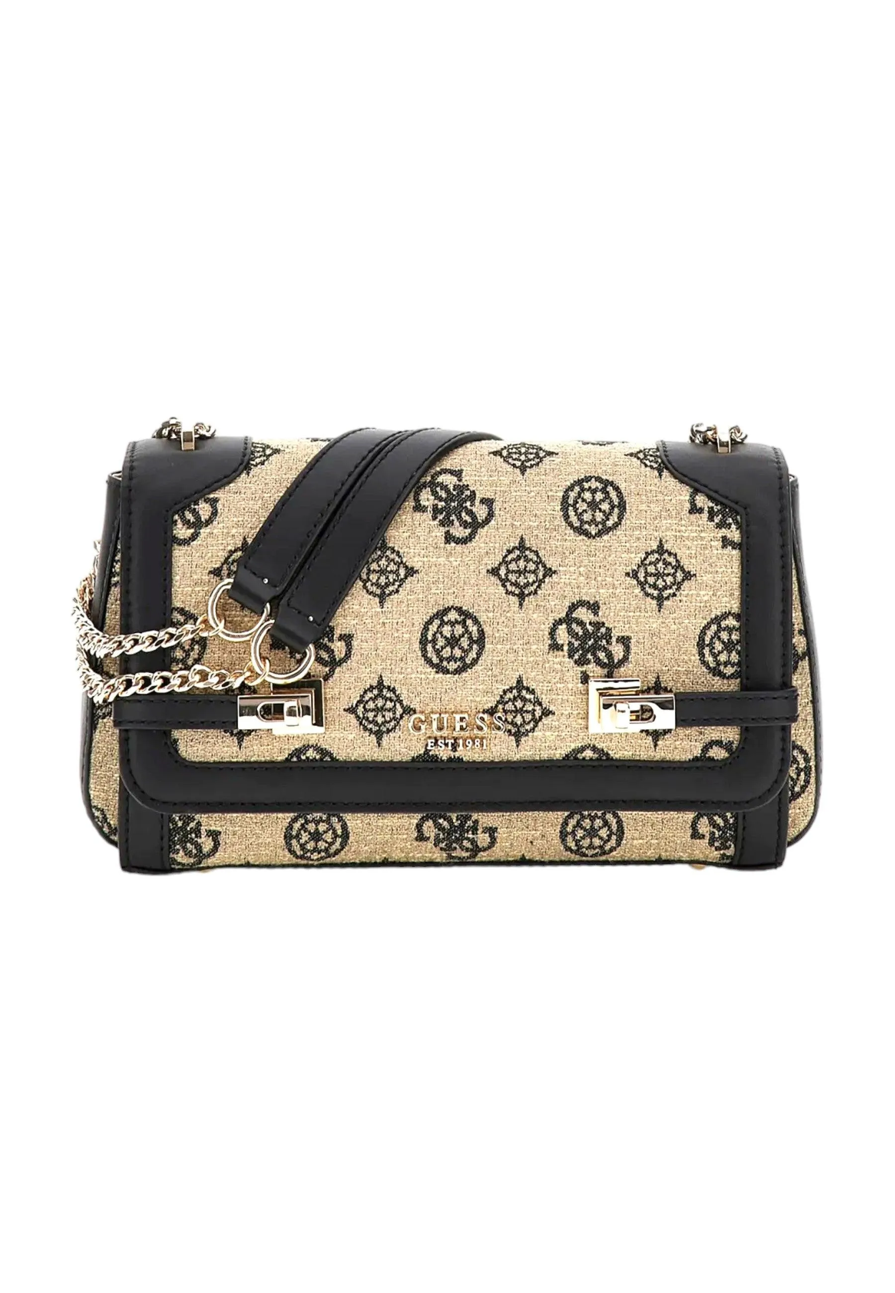 GUESS Lorealee Borsa Tracolla Donna Black Logo JG922621