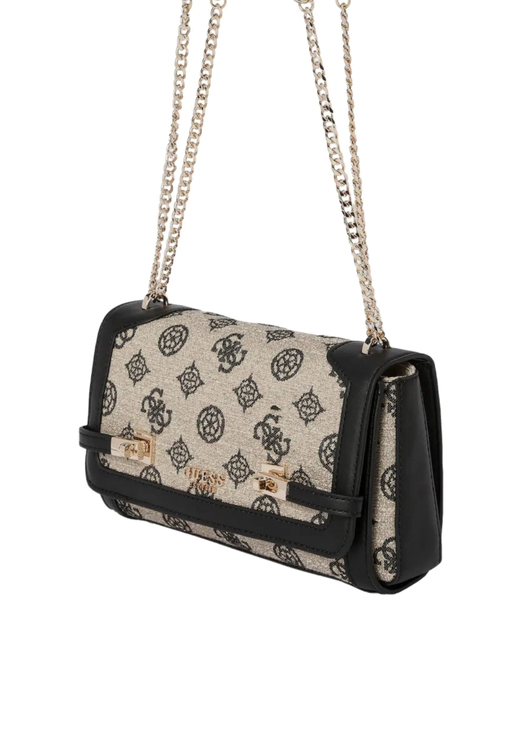 GUESS Lorealee Borsa Tracolla Donna Black Logo JG922621