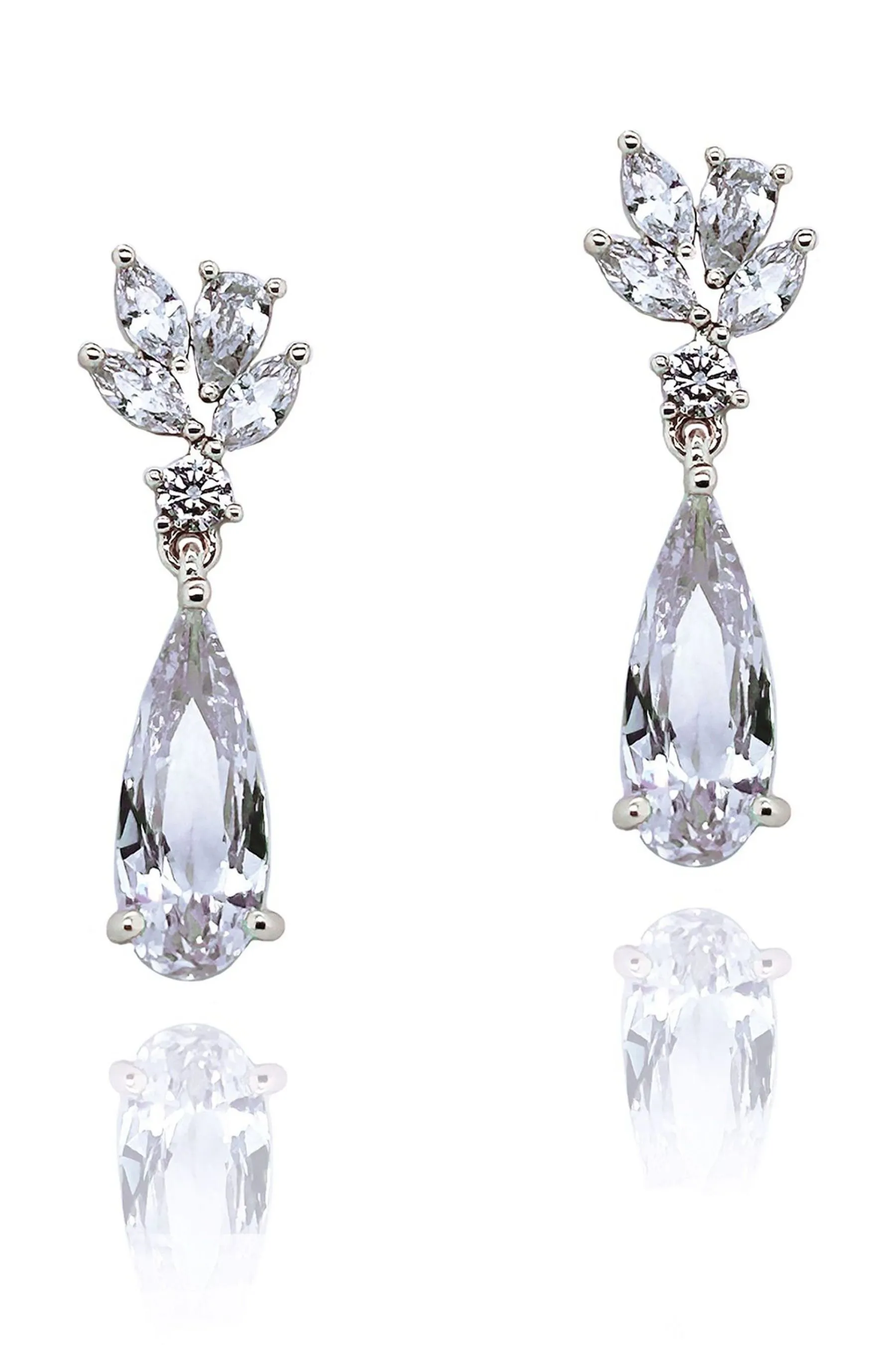 Ivory & Co - Harrogate - Orecchini pendenti classici con cristalli