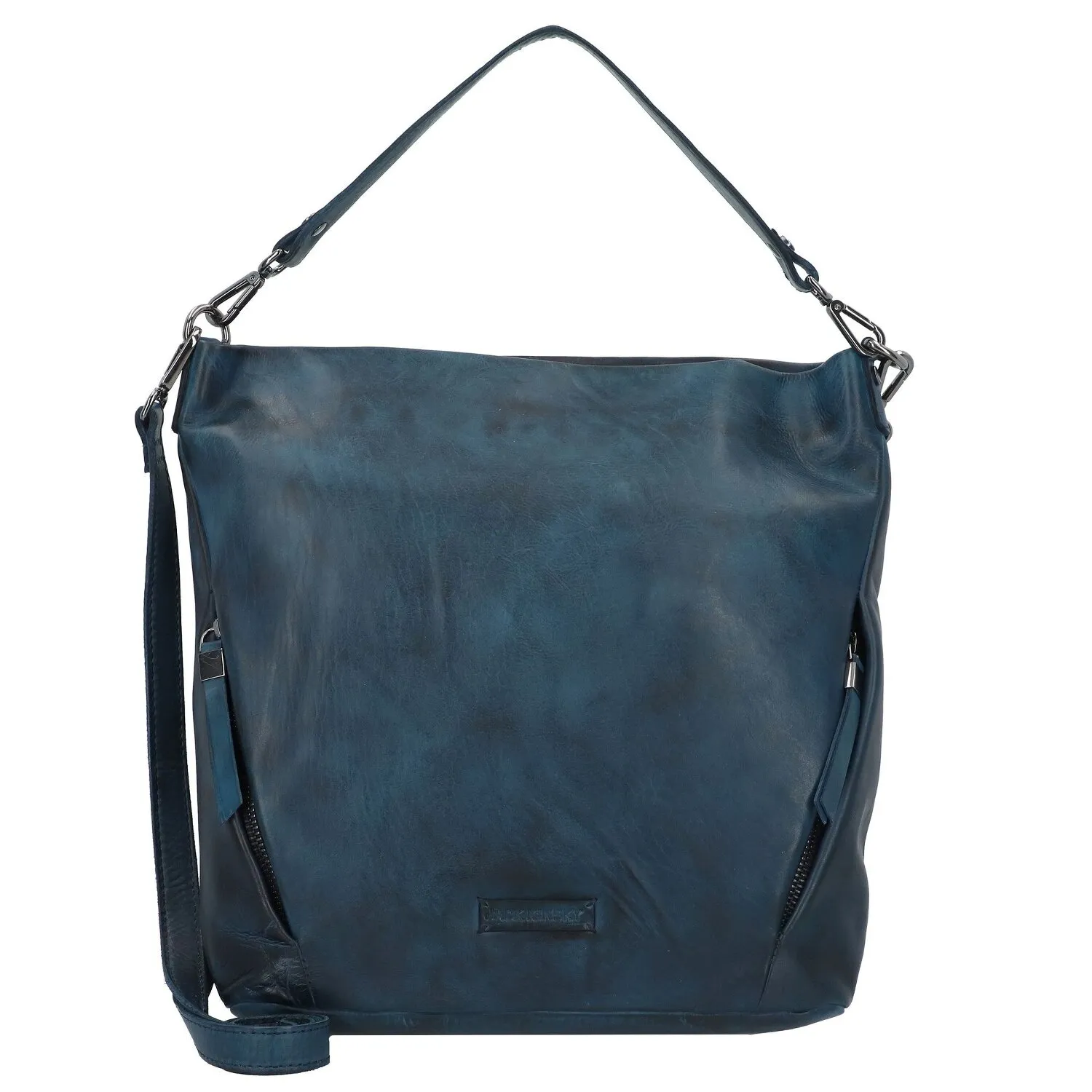 Jack Kinsky Nelson 5 Borsa a tracolla in pelle 35 cm