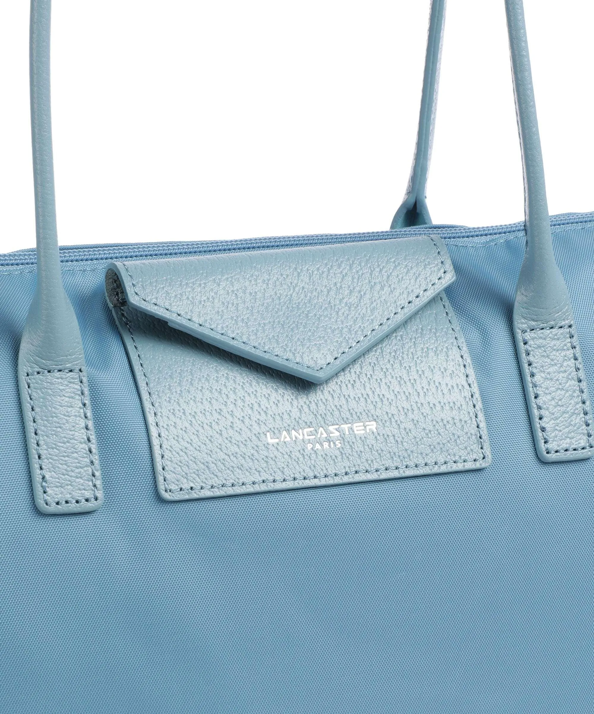  Lancaster Smart KBA Borsa shopper nylon, poliammide blu-grigio  